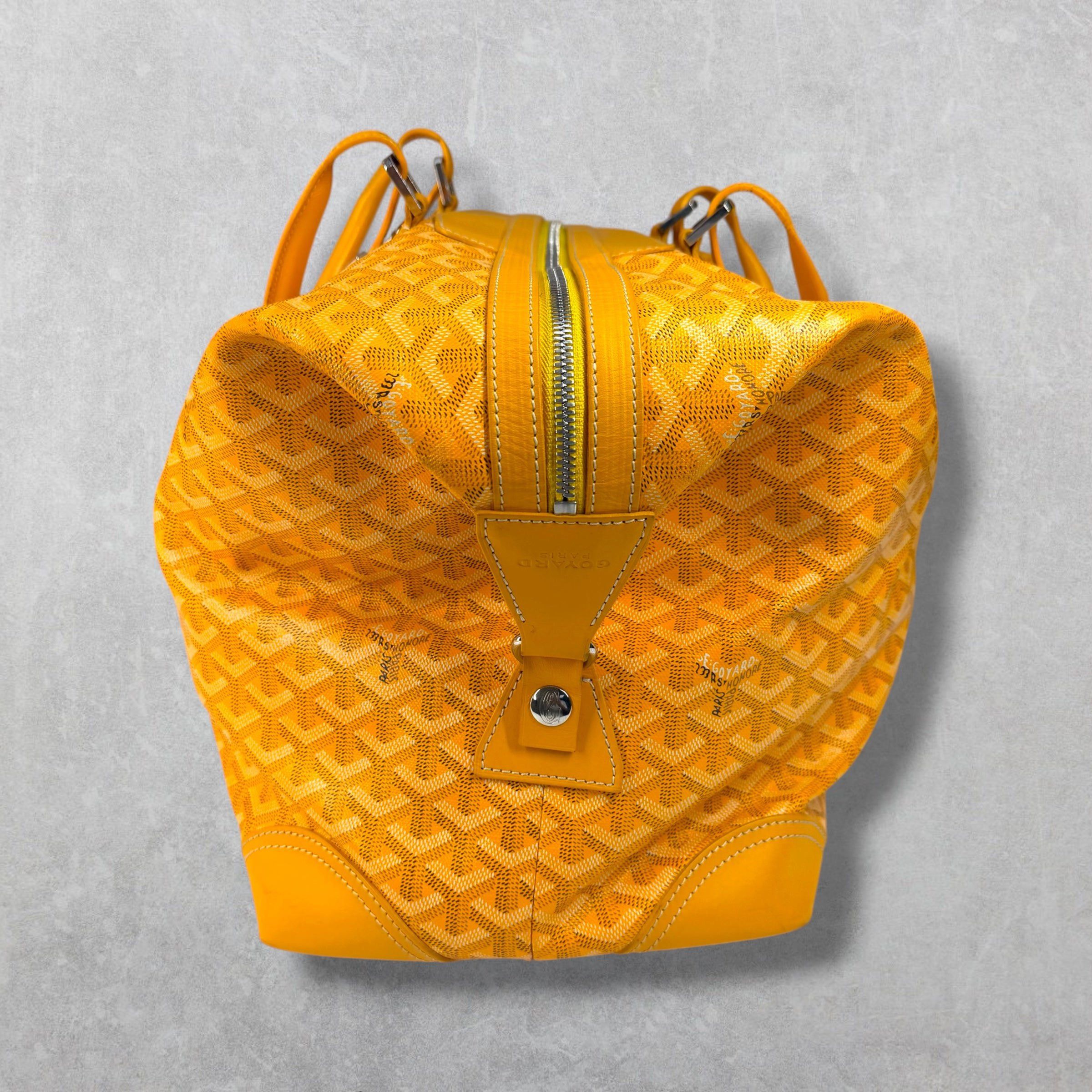 Goyard Goyard Yellow Goyardine Boeing 45 Size ONE SIZE - 3 Thumbnail