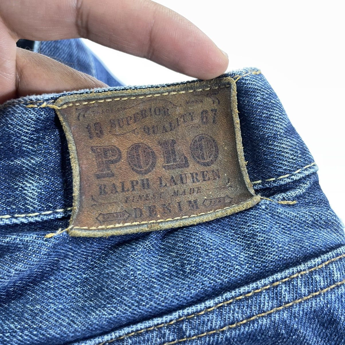 Ralph Lauren Vintage Polo Ralph Lauren 867 Denim w46 Leather Patch Jeans Size US 44 / EU 60 - 9 Thumbnail