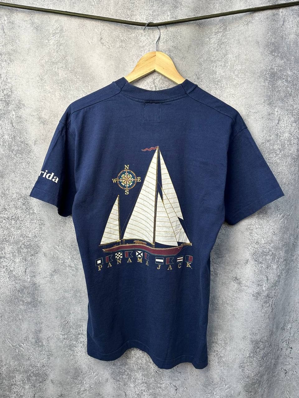 Panama Jack Panama Jack Vintage 80’s T-Shirt USA Sails and Compass Size US L / EU 52-54 / 3 - 4 Thumbnail