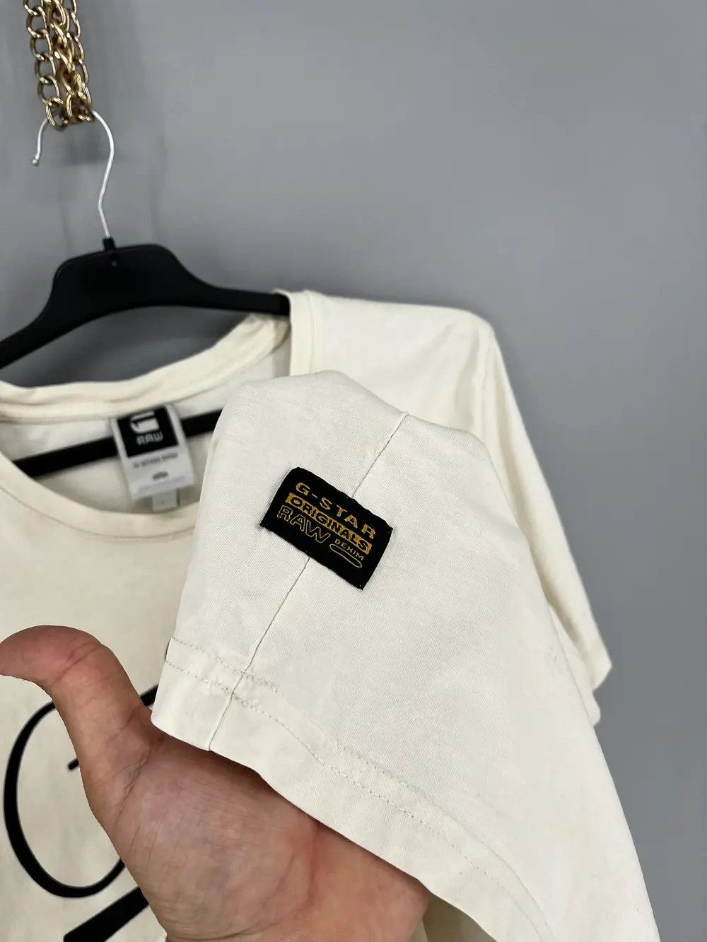 G-Star Vintage G-Star Raw T-Shirt Big Logo Size L Size US L / EU 52-54 / 3 - 8 Thumbnail