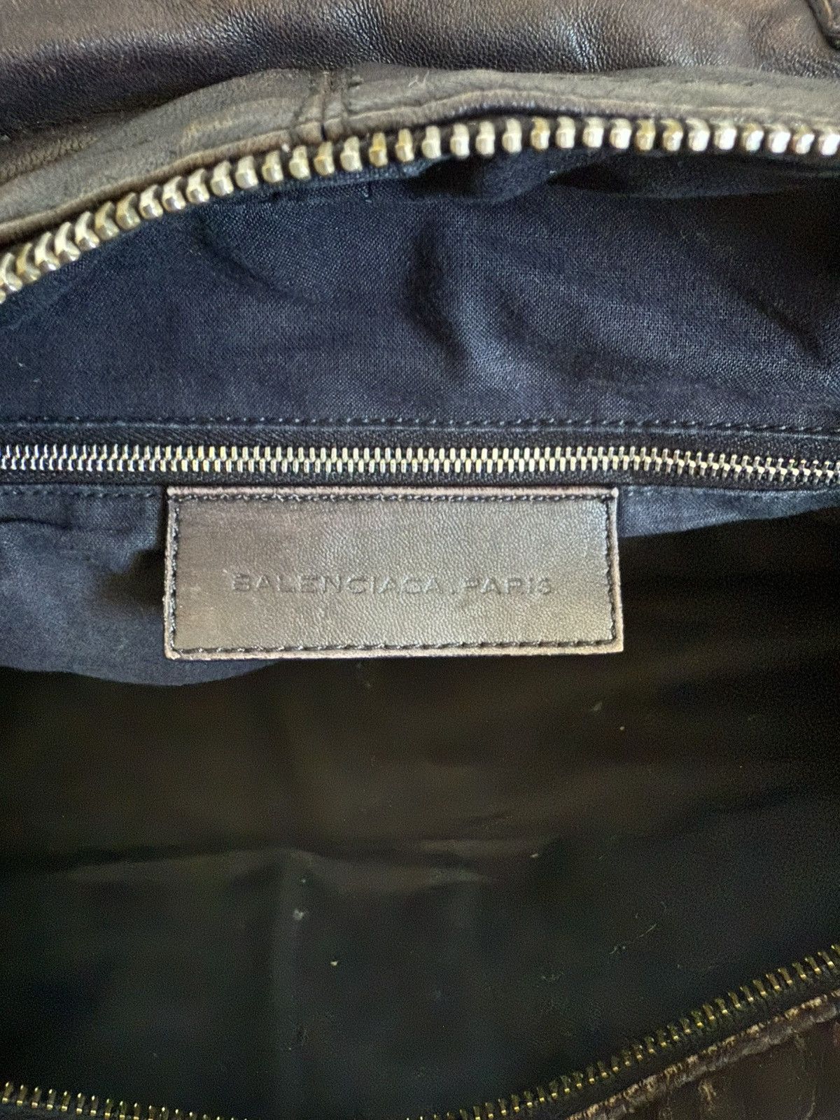 Balenciaga Balenciaga Cargo Multipocket black Patina Leather bag Size ONE SIZE - 8 Thumbnail