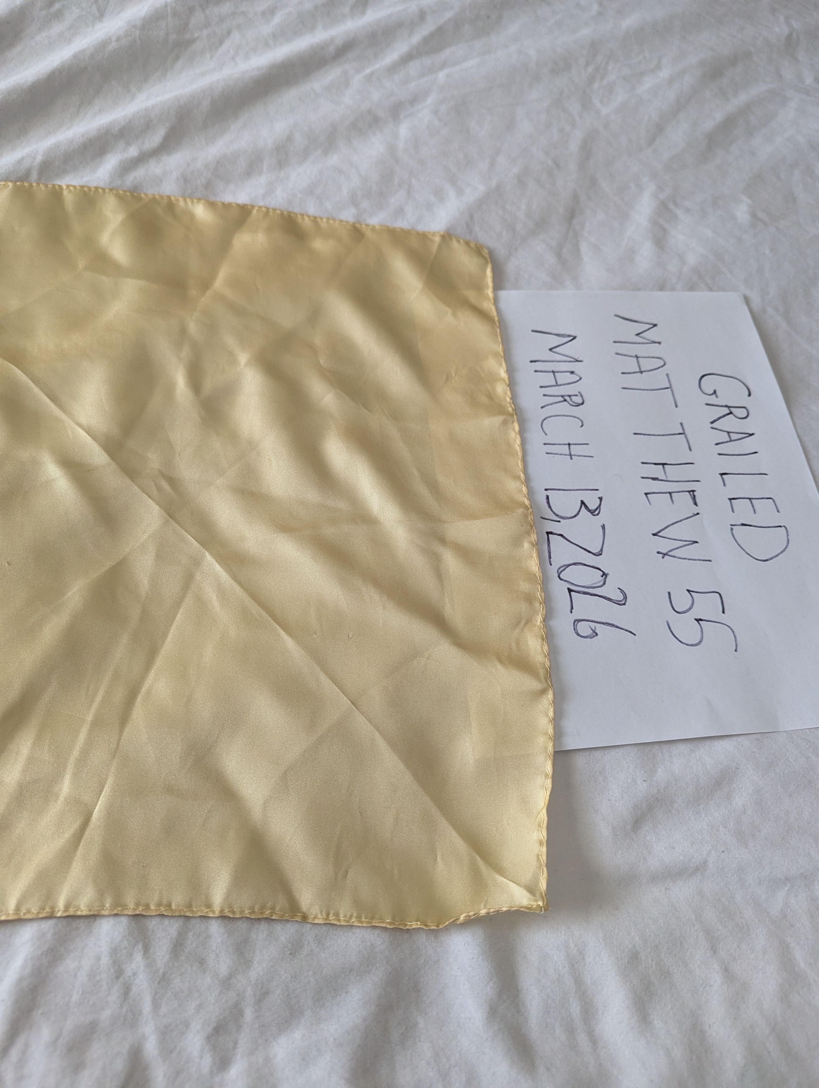 Other Fine Silk pocket square Size ONE SIZE - 1 Thumbnail