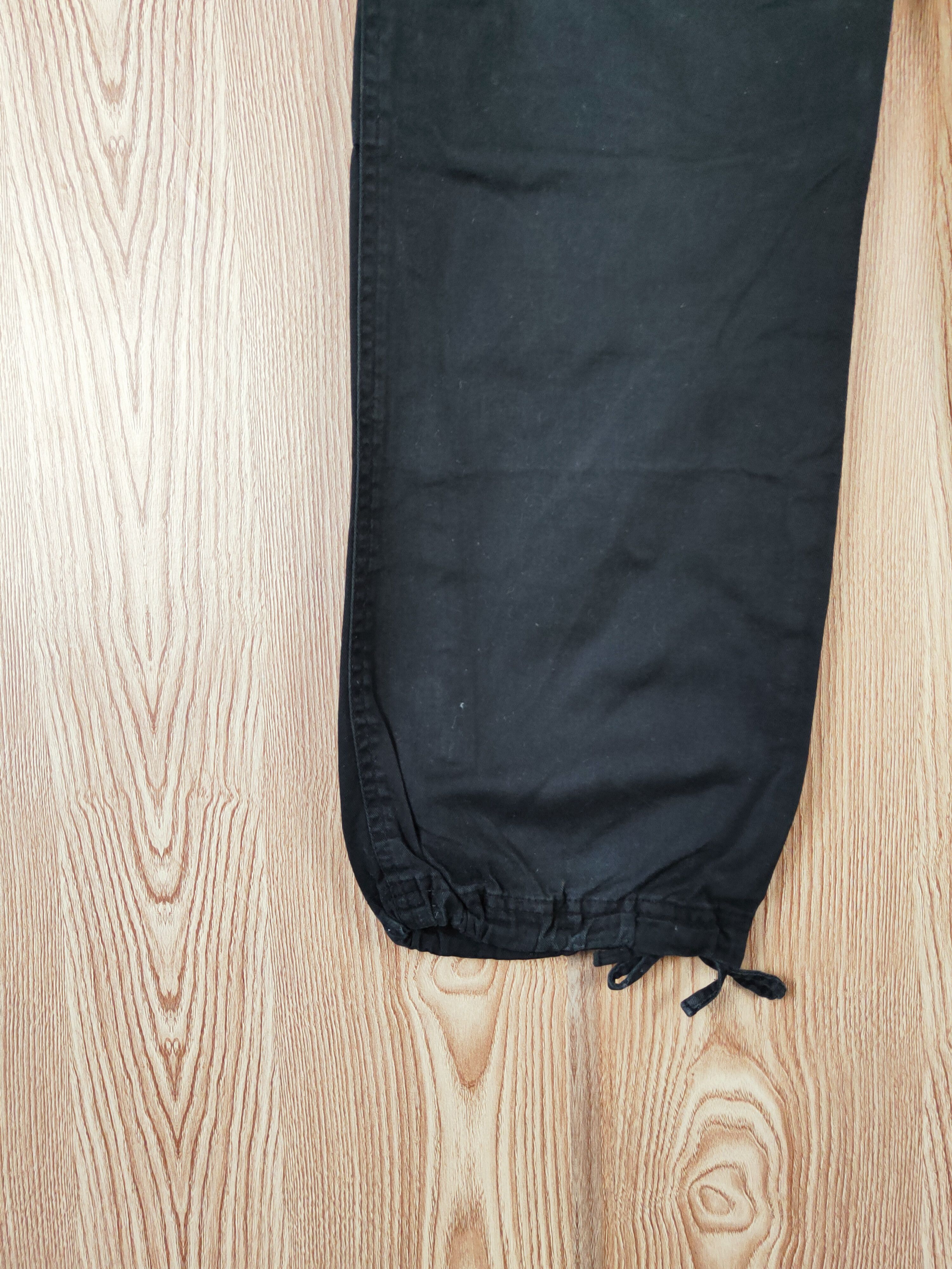 Japanese Brand Japanese Brand Black Multipocket Tactical Cargo Pants #W196 Size US 30 / EU 46 - 9 Thumbnail