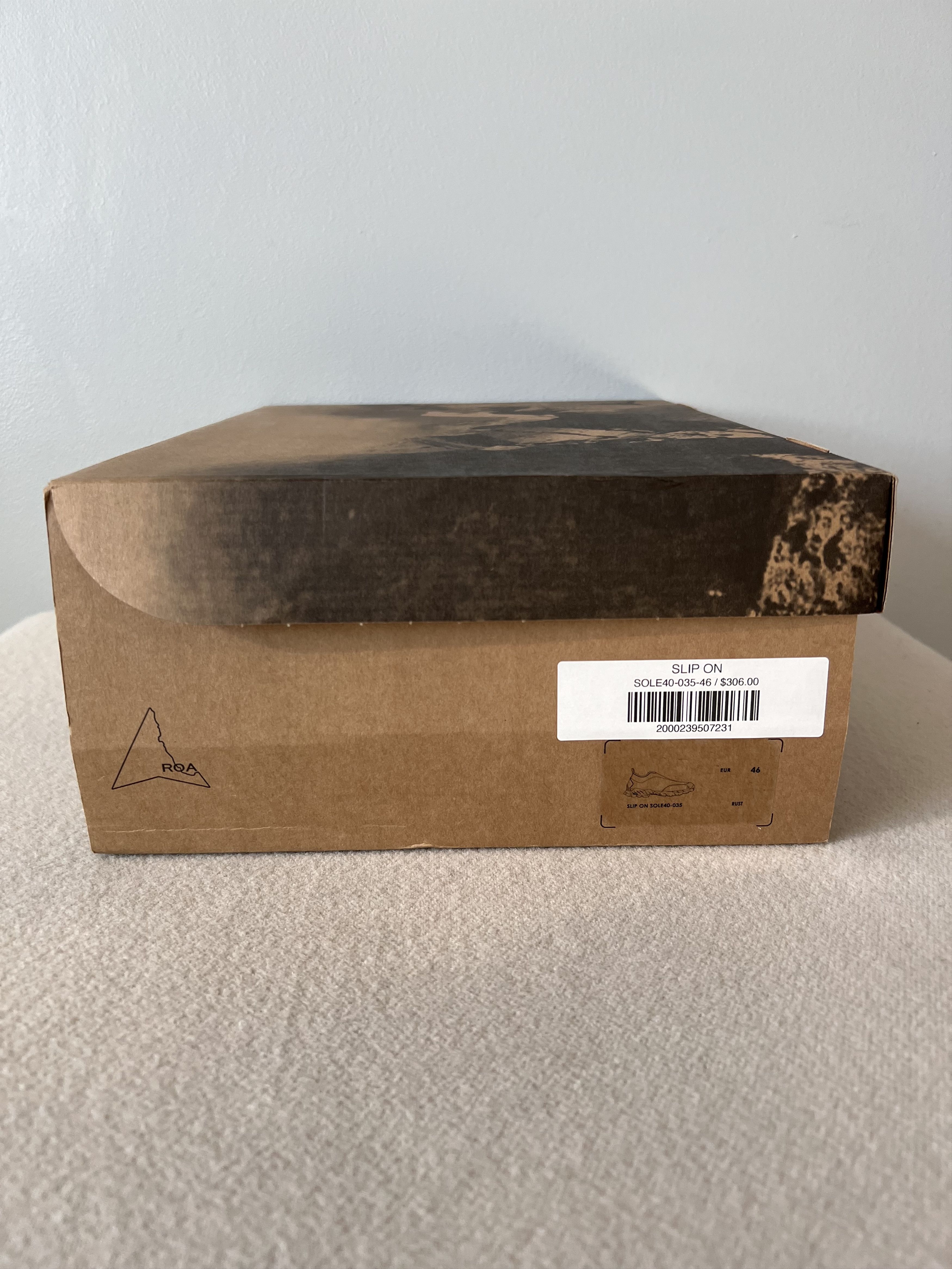 ROA ROA Slip On Sneakers in Rust Brown Size US 12 / EU 45 - 7 Thumbnail