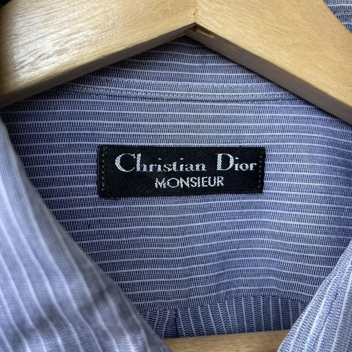 Christian Dior Monsieur × Dior Christian Dior Monsieur Vintage Stripe Button Up Shirt Size US L / EU 52-54 / 3 - 5 Thumbnail