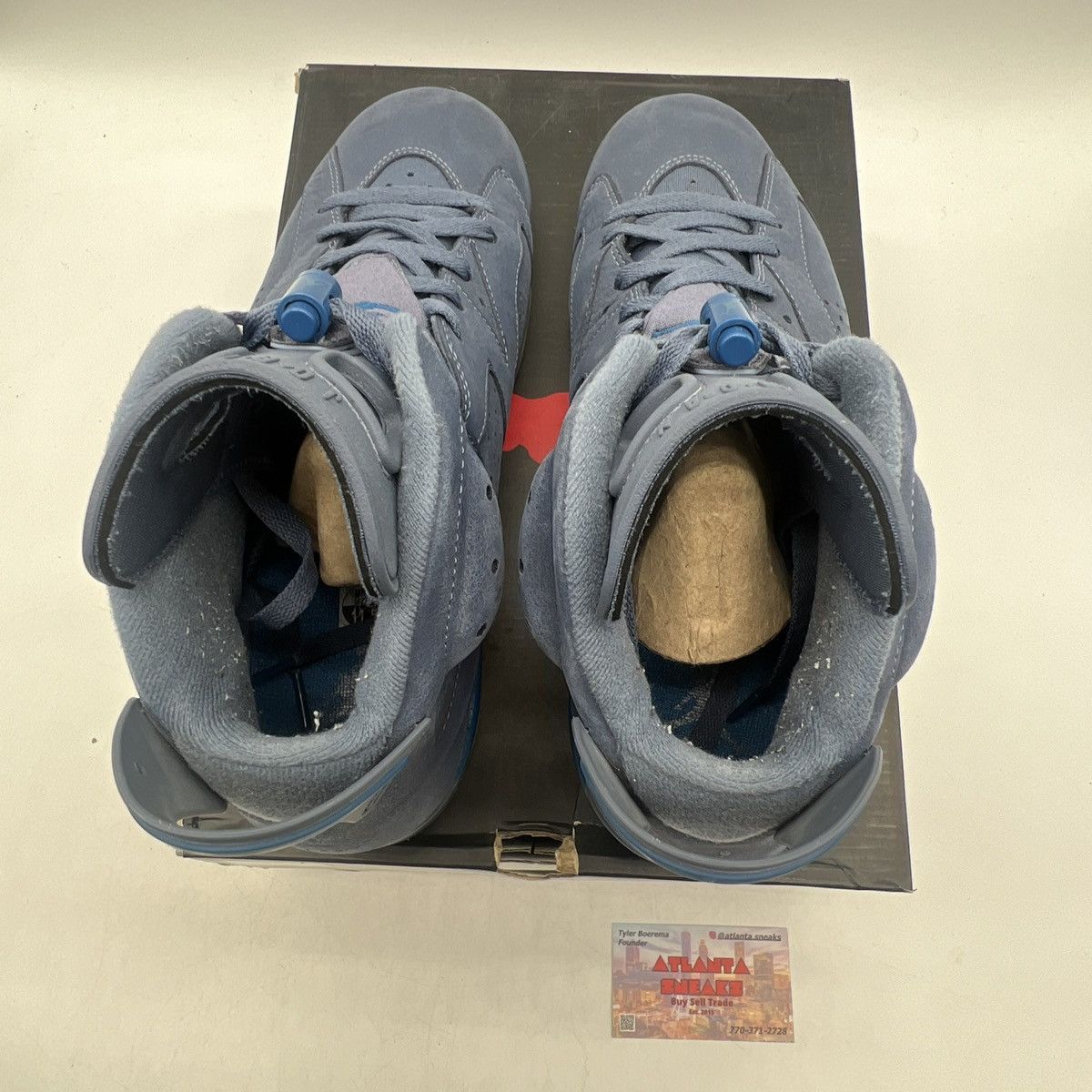Jordan Brand Air Jordan 6 diffused blue Size US 11.5 / EU 44-45 - 7 Thumbnail