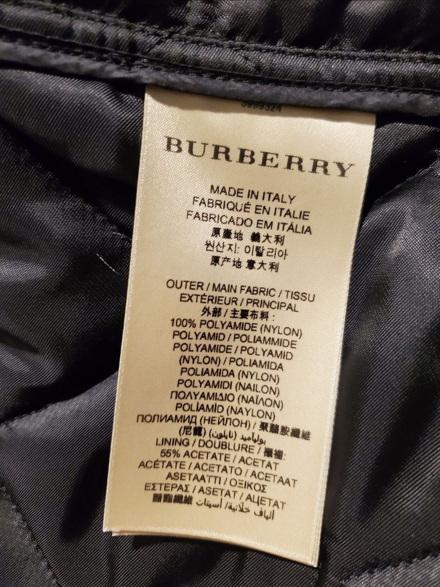Burberry Burberry London Leather-trimmed Quilted Jacket Sz. 50 Size US M / EU 48-50 / 2 - 6 Thumbnail