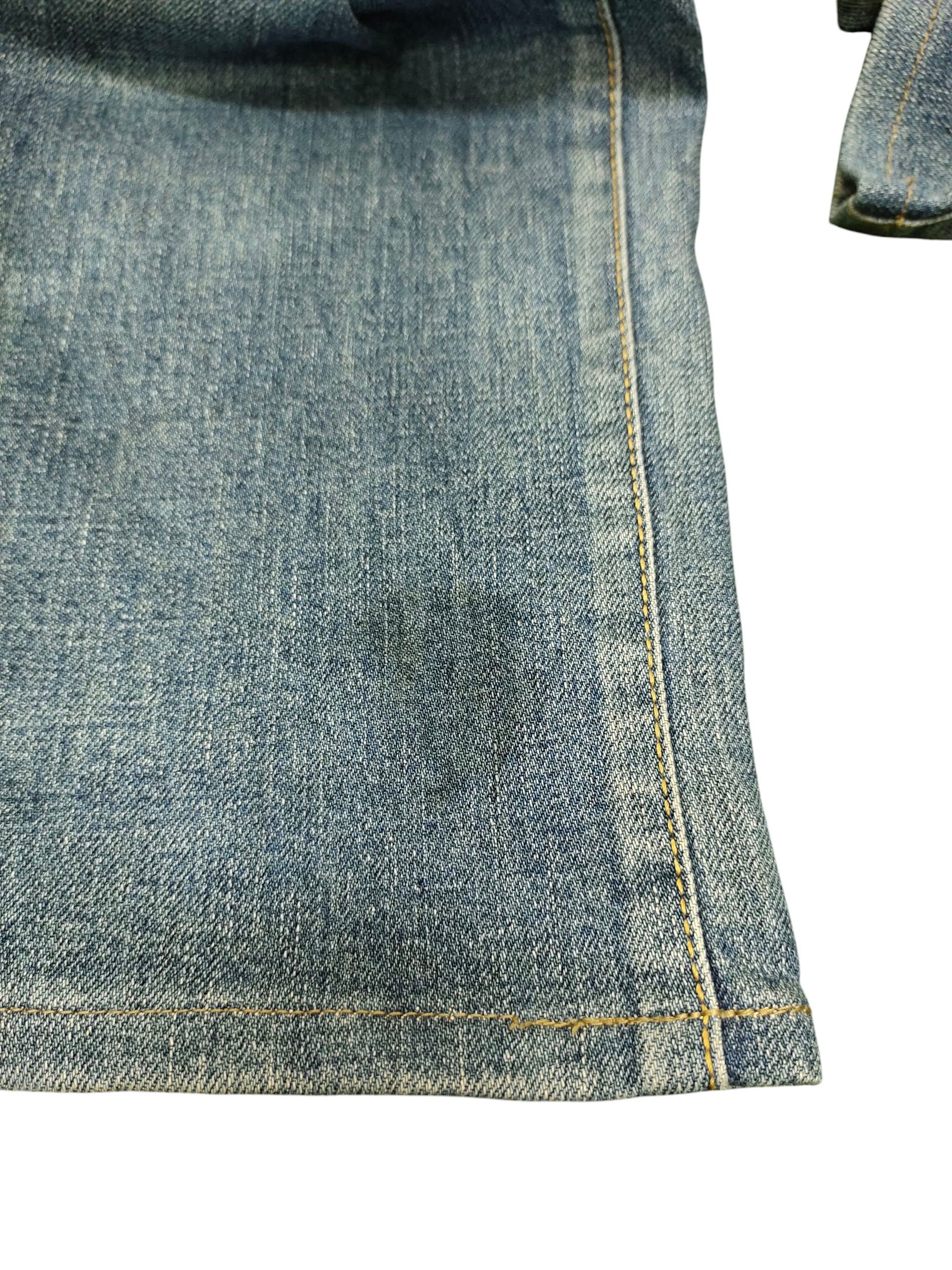 Undercover Edwin ED03 Scab Boro Stitching Distress Denim Jeans Size US 29 - 15 Thumbnail