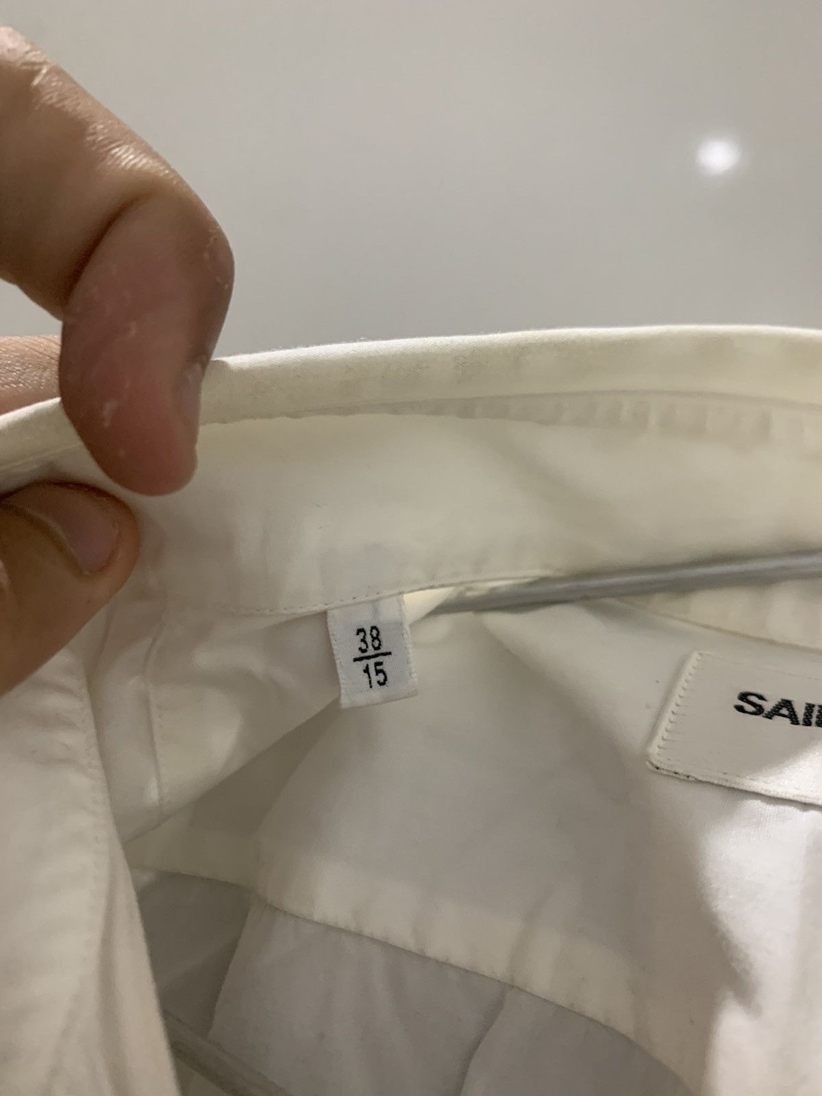 Saint Laurent Paris Shirt white ss14 Size US S / EU 44-46 / 1 - 5 Thumbnail