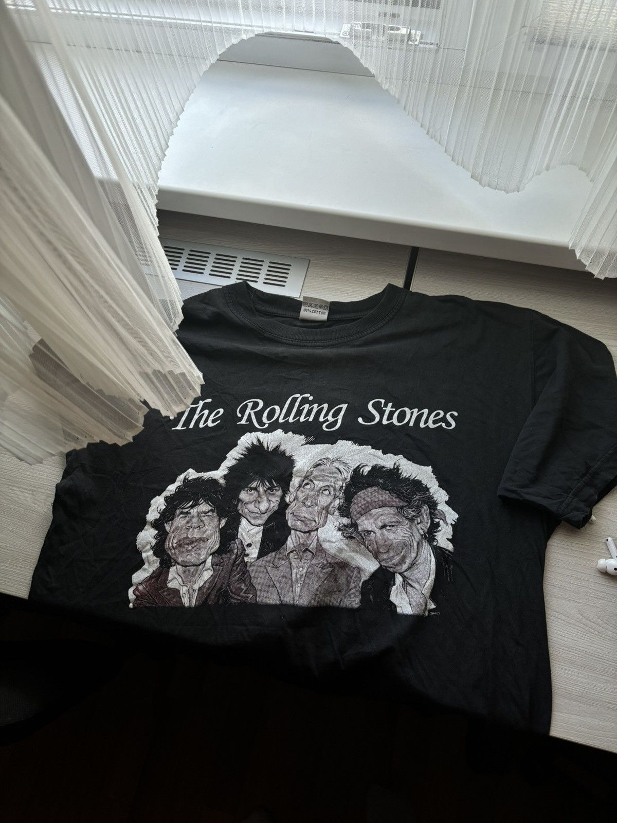 Band Tees The Rolling Stones Caricature Vintage Tee Size US XL / EU 56 / 4 - 9 Thumbnail