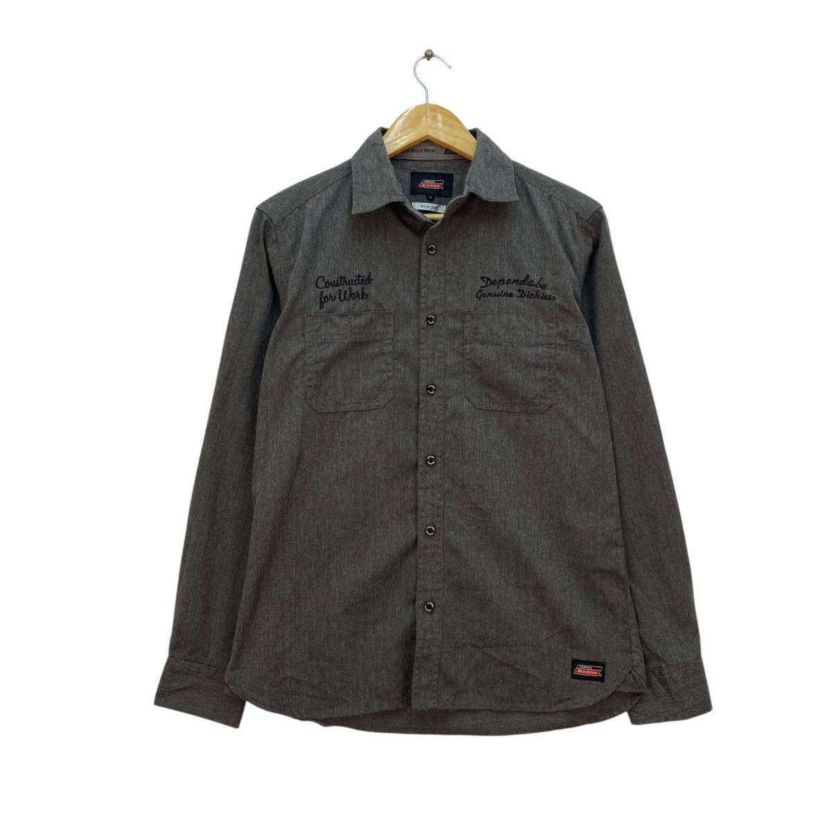 Dickies 💥Vintage Dickies Workwear Shirt Jacket Size US M / EU 48-50 / 2 - 1 Thumbnail