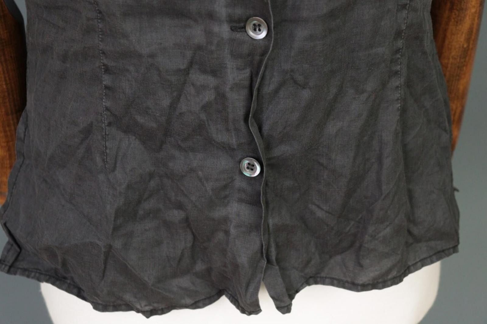 Romeo Gigli Romeo Gigli Milano Brown Button Down Blosue Shirt Size 42 Size M / US 6-8 / IT 42-44 - 6 Thumbnail