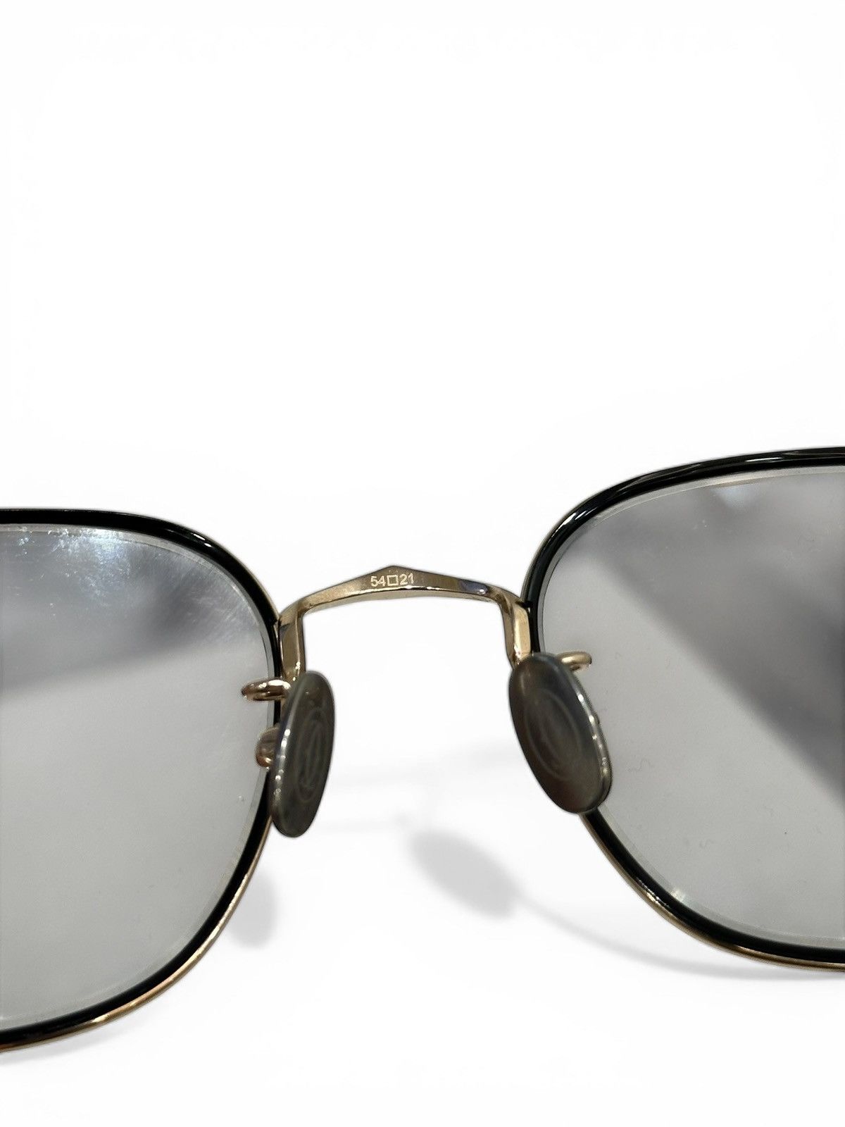 Cartier Cartier C Demo Square Eyeglasses Size ONE SIZE - 10 Thumbnail