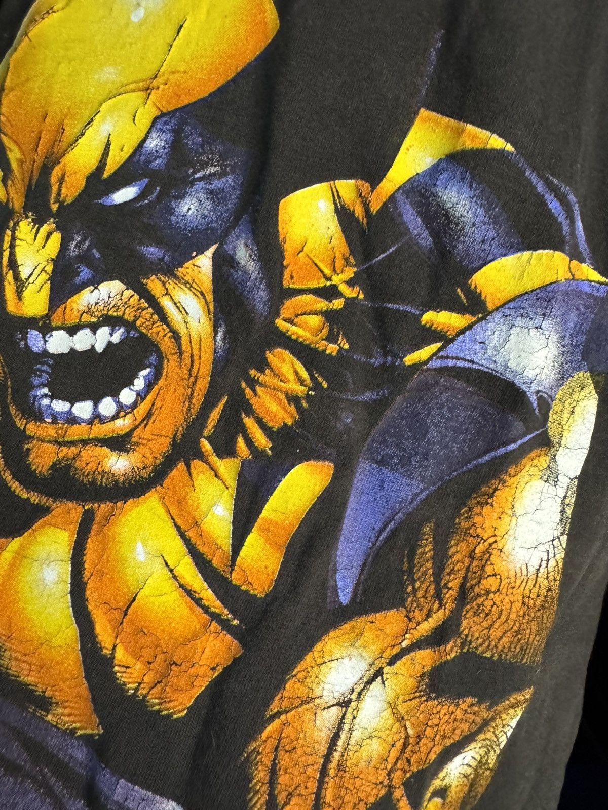 Marvel Comics × Vintage × Wolverine Mexican Bootleg tshirt wolverine Size US L / EU 52-54 / 3 - 6 Thumbnail