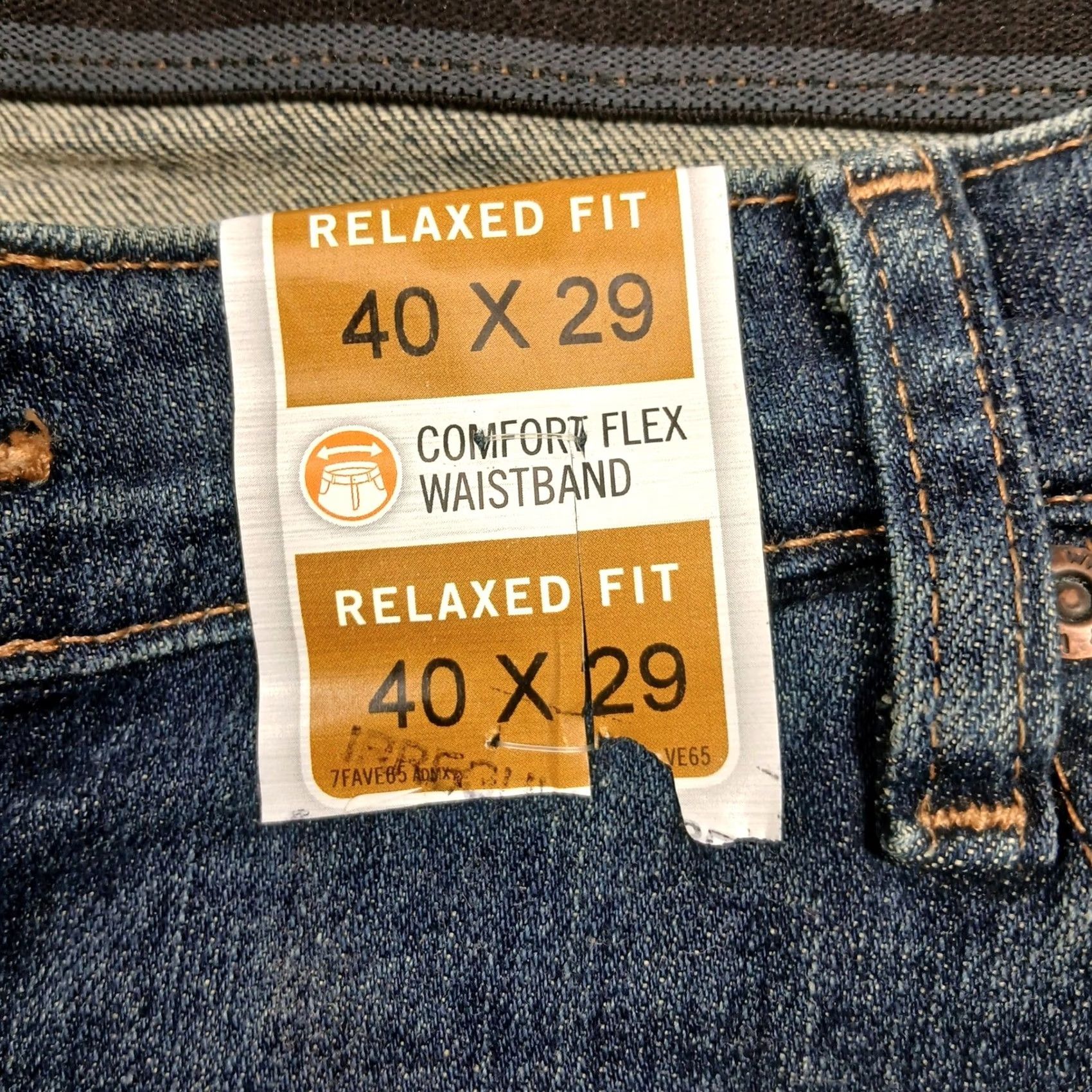 Wrangler Wrangler Relaxed Fit Jeans Men's Blue 40x29 Stretch Performance Size US 40 / EU 56 - 5 Thumbnail
