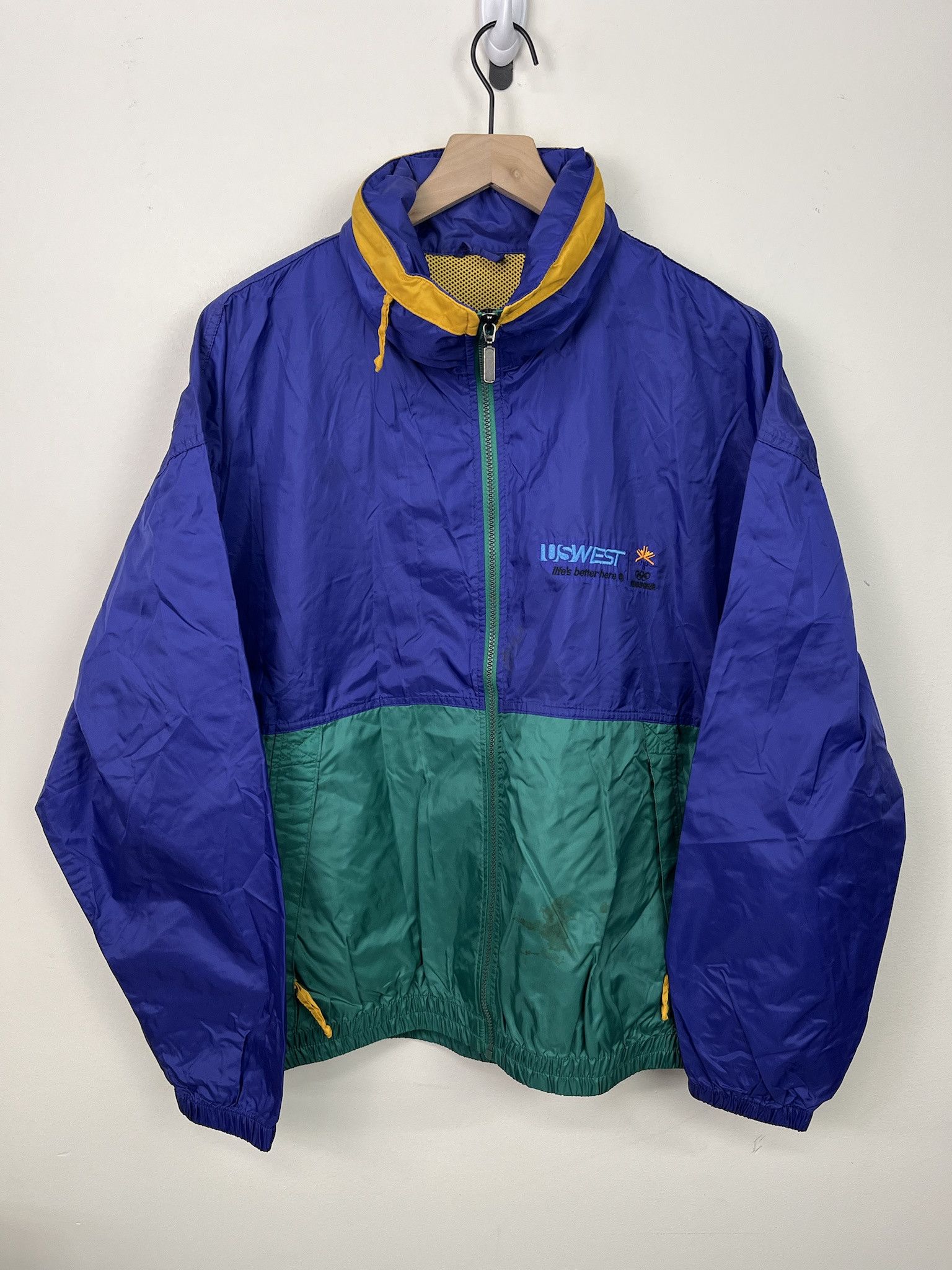 Vintage Super Rare 90s Vintage Maurice Malone Coach Jacket /90s 