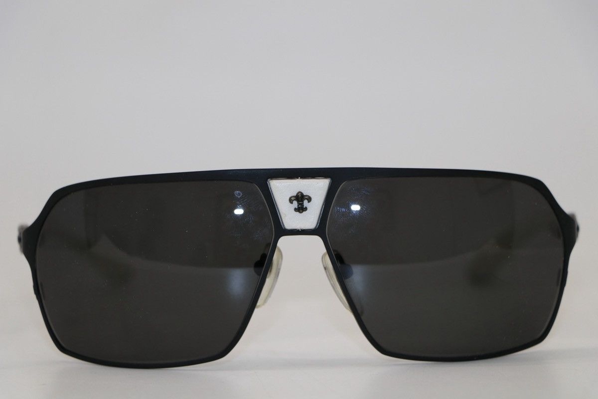 Chrome Hearts Chrome Hearts Double D II Shield Sunglasses Black