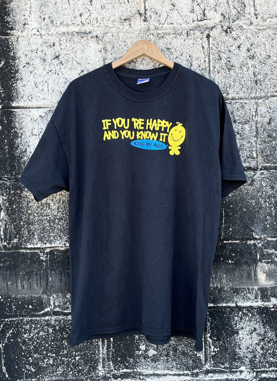 Vintage Y2K parody tee shirt boxy fit grunge skater streetwear hype Size US XXL / EU 58 / 5 - 1 Thumbnail
