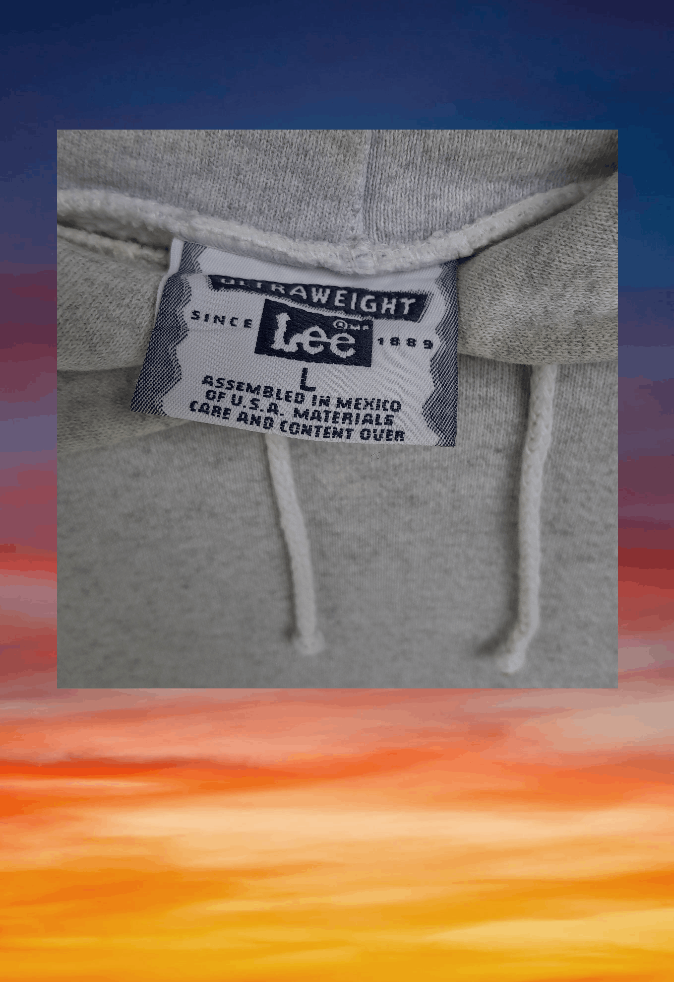 Lee × NASCAR × Vintage Vintage streetwear 90s MBNA Telesales Corporation hoodies Size US L / EU 52-54 / 3 - 7 Thumbnail