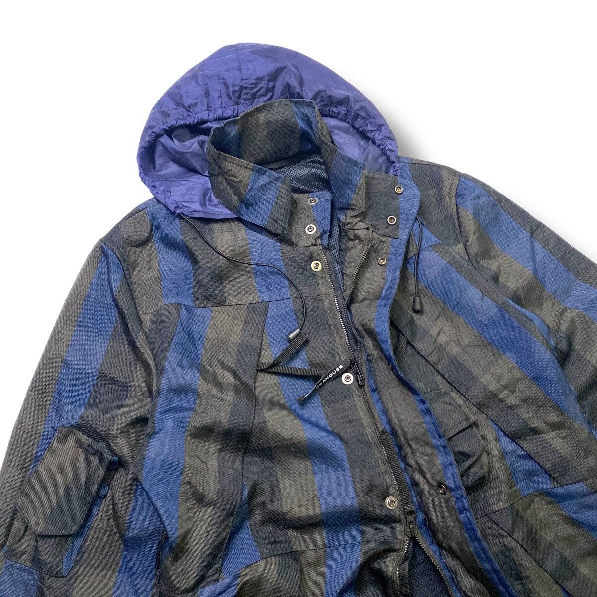 ABAHOUSE × Designer 1990s Abahouse - multipocket parachute jacket Size US L / EU 52-54 / 3 - 5 Thumbnail