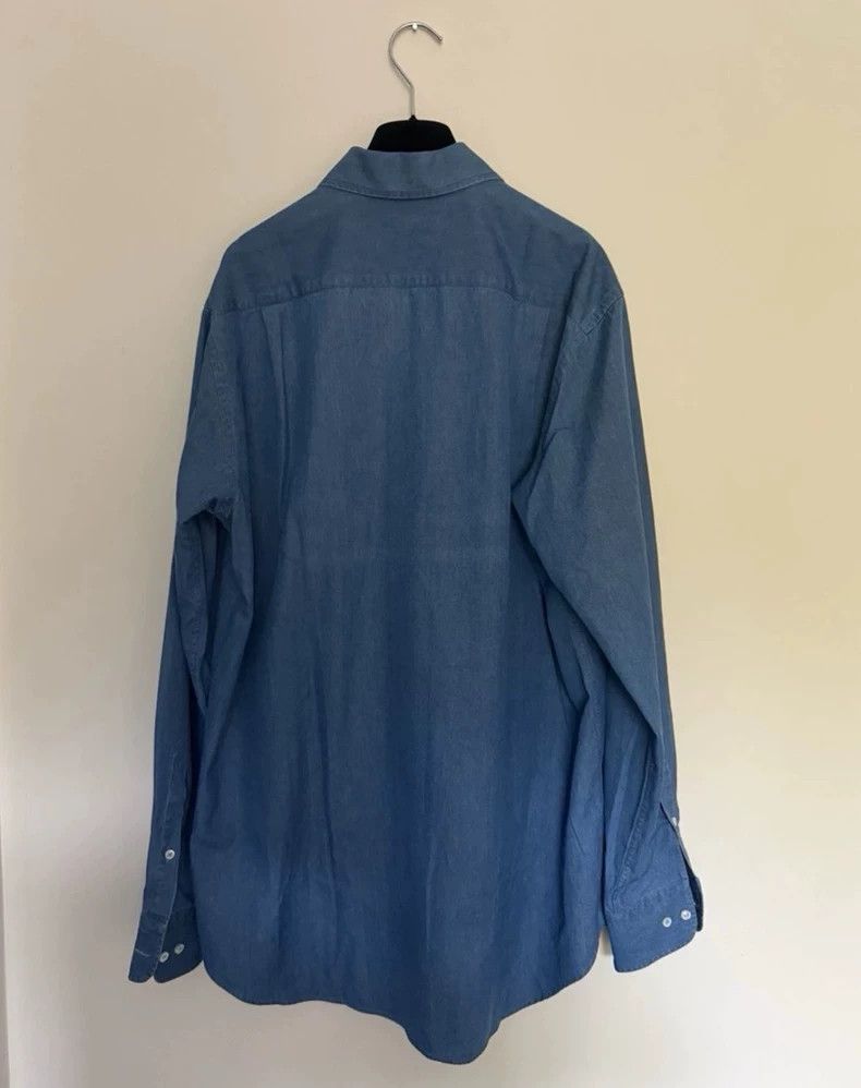 Loro Piana LORO PIANA Denim shirt Size US L / EU 52-54 / 3 - 2 Thumbnail