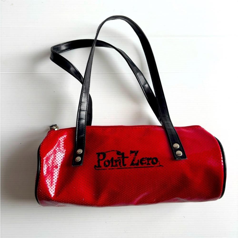 Point Zero Y2K Point Zero Red Messenger Bag Size ONE SIZE - 1 Thumbnail