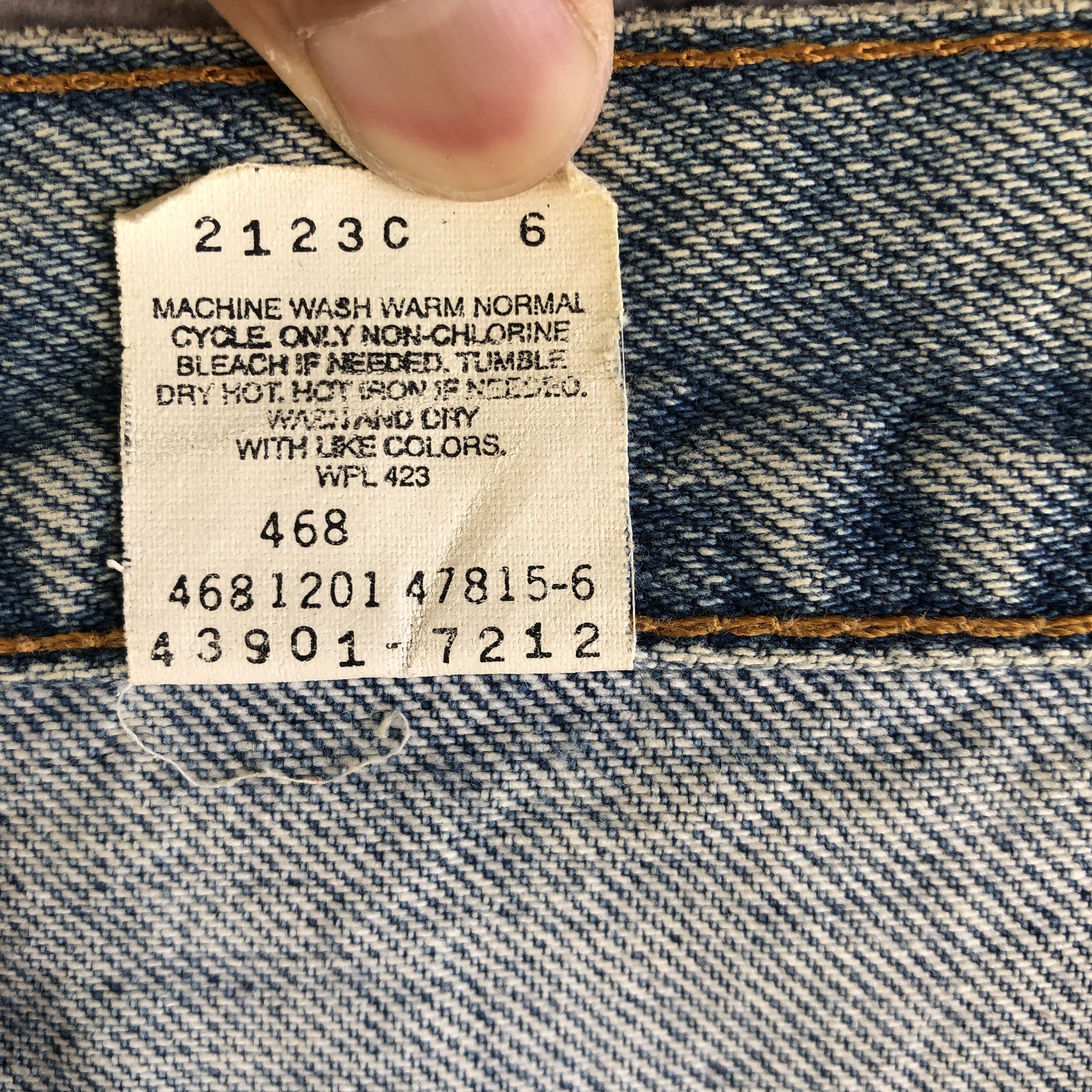 Levi's Vintage Levi's 901 Faded Blue Jeans Stone Wash Denim Pants Size US 38 / EU 54 - 10 Thumbnail