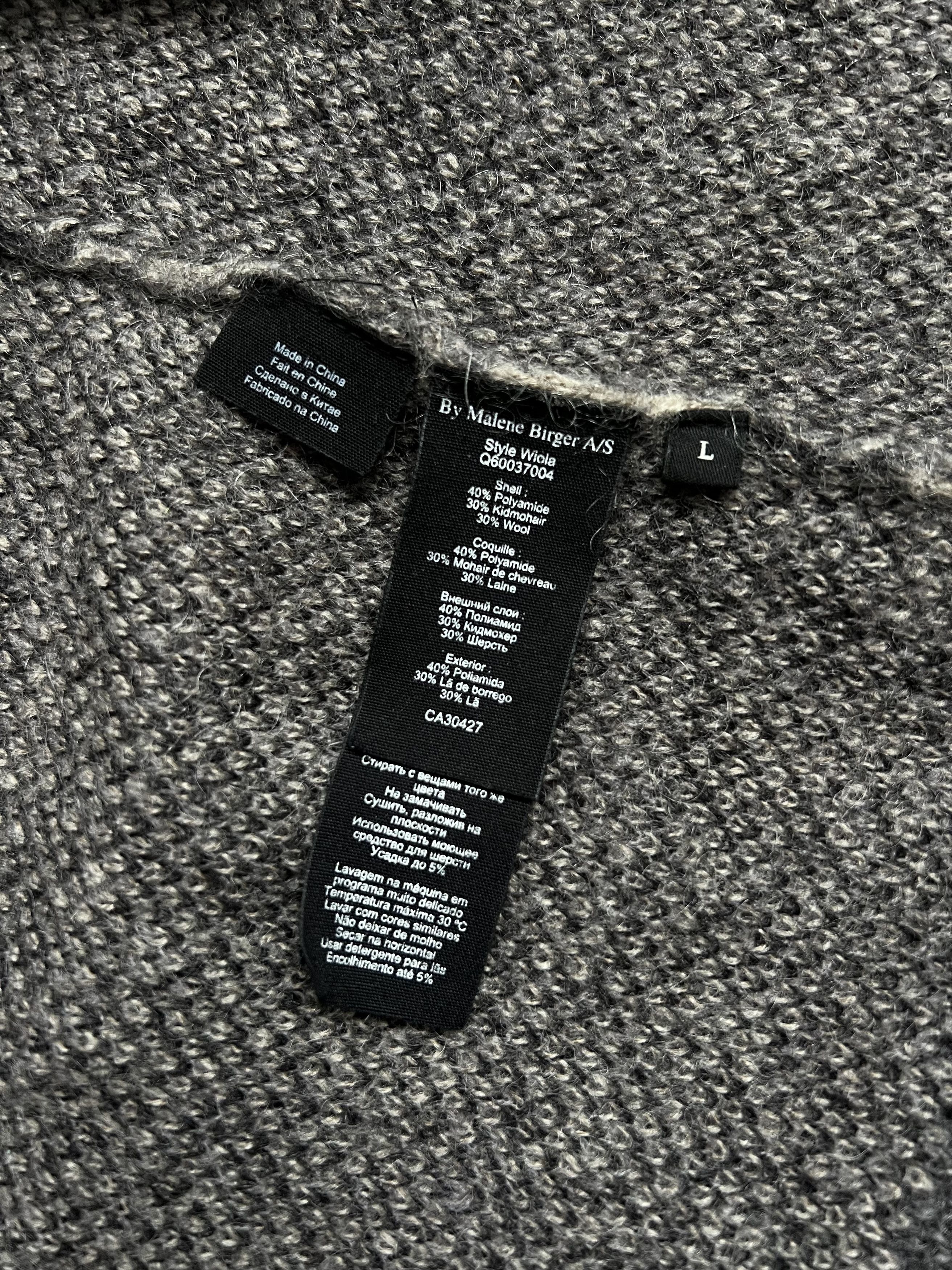 By Malene Birger By Malene Birger Wiola jacquard-knit cardigan Size L / US 10 / IT 46 - 3 Thumbnail