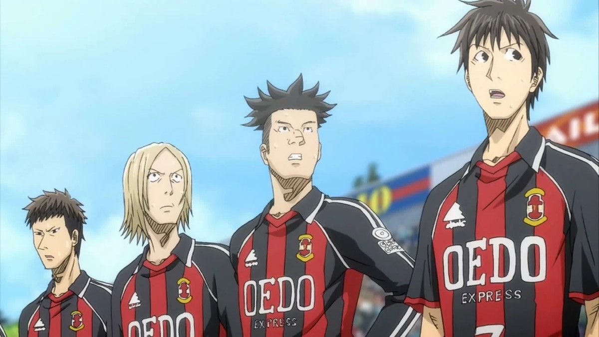 Anime 2011 East Tokyo United Anime Japan Soccer Jersey Team Size US L / EU 52-54 / 3 - 2 Thumbnail