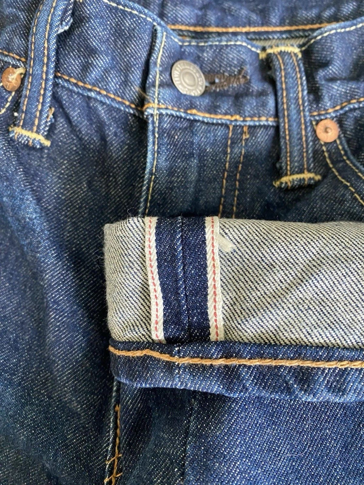 Levi's Levi's 511 Selvedge White Oak Cone Denim Jeans Made In USA Size US 29 - 5 Thumbnail