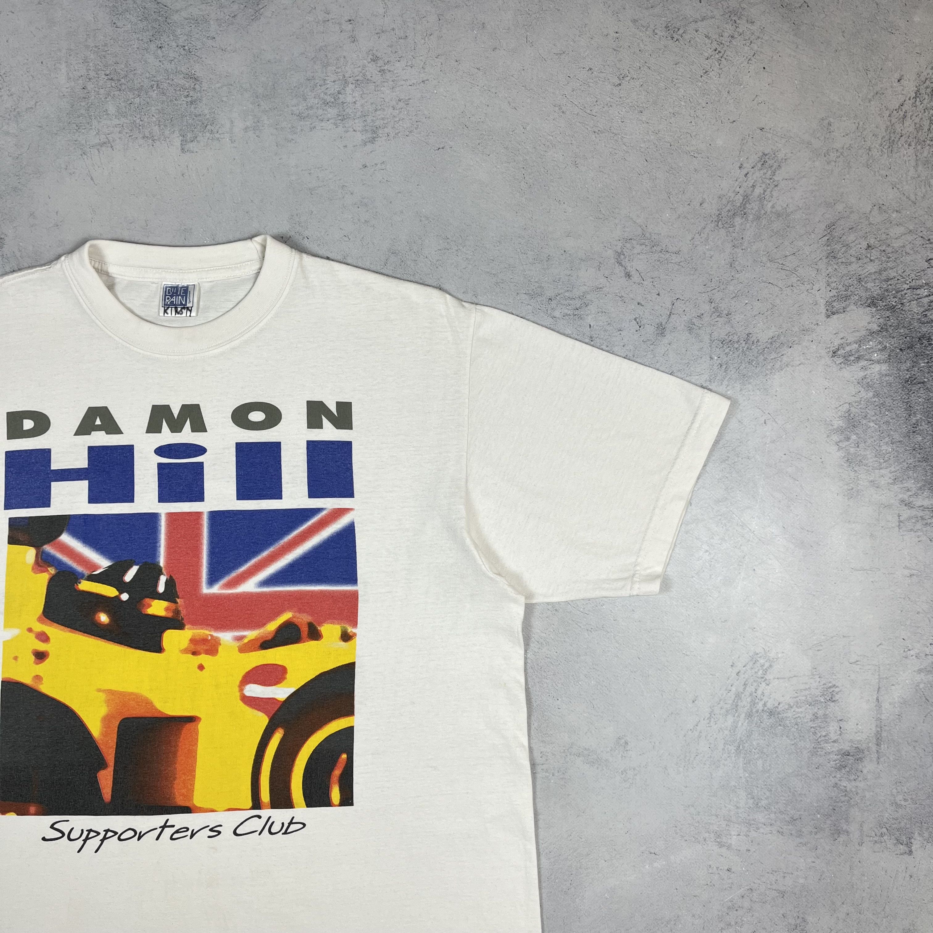 Vintage Vintage Damon Hill Racing T Shirt 1990’s Size US M / EU 48-50 / 2 - 3 Thumbnail
