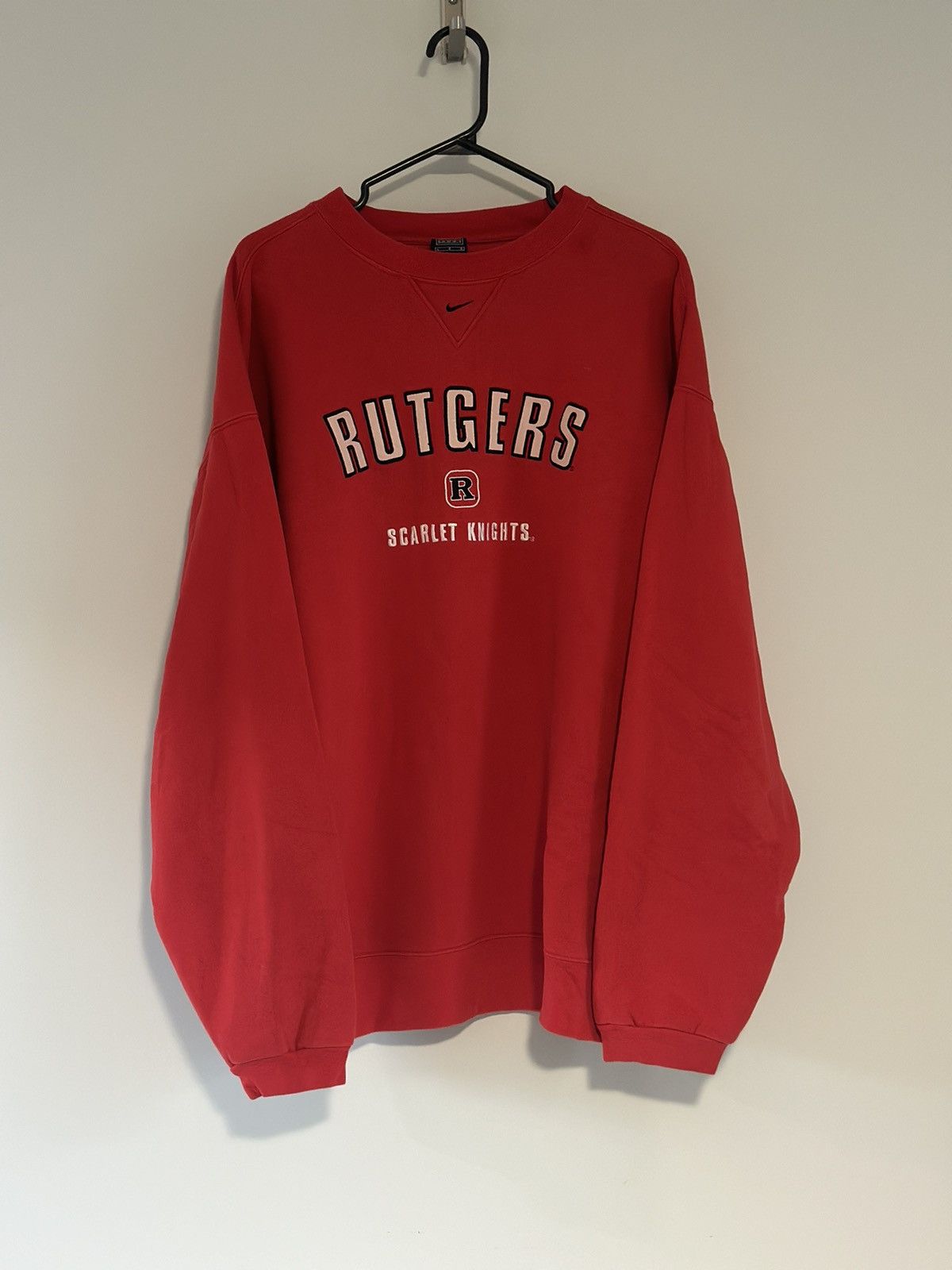 2000s Nike NCAA Rutgers Scarlet Knights Crewneck Sweater