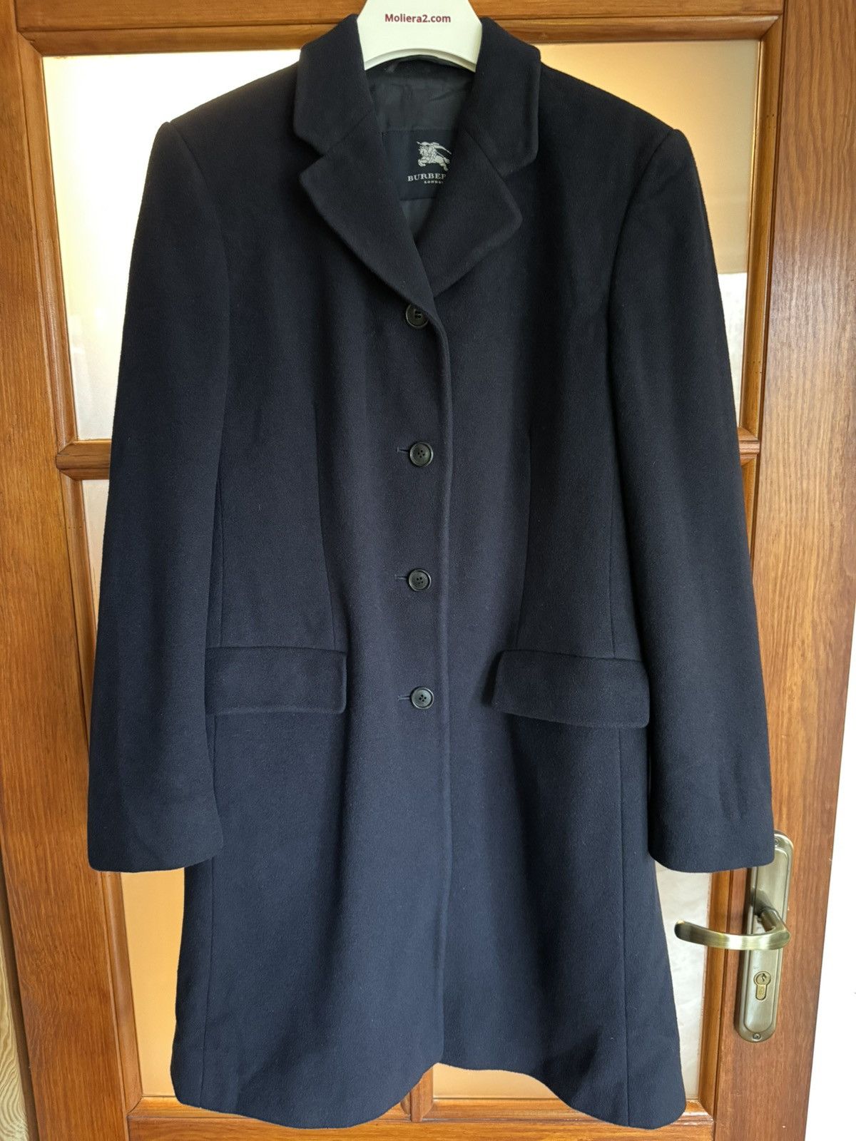 Burberry Classic Burberry Wool & Cashmere Coat Size S / US 4 / IT 40 - 1 Thumbnail