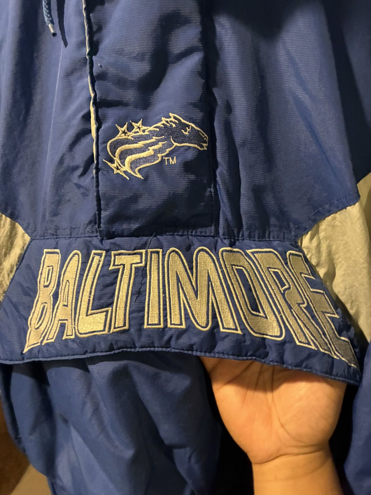 Starter Vintage 90s Starter Baltimore Stallions Size US M / EU 48-50 / 2 - 2 Thumbnail