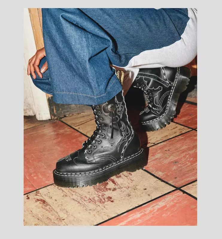 Dr. Martens US M 14 ~ DR. MARTENS JADON HI GOTHIC Americana Size US 14 / EU 47 - 3 Thumbnail