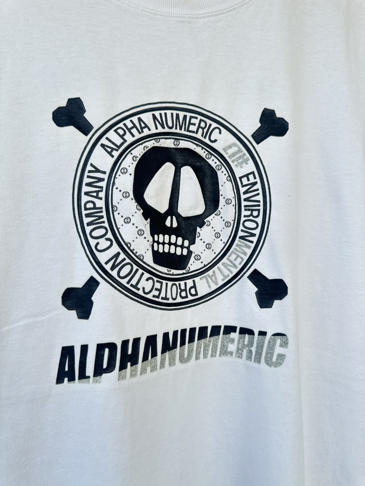 Alphanumeric Vintage Alphanumeric Rip Off Stussy Skull Tee Size US L / EU 52-54 / 3 - 3 Thumbnail