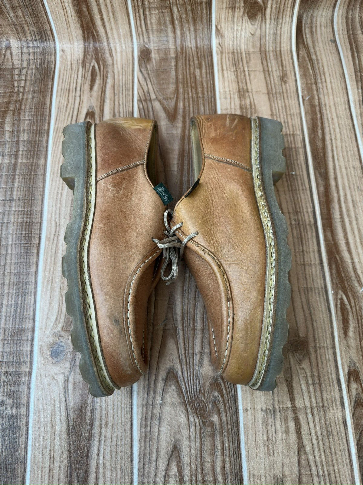 Paraboot Paraboot Michael Marche Lisse Marron Tylorean Size US 8 / EU 41 - 4 Thumbnail