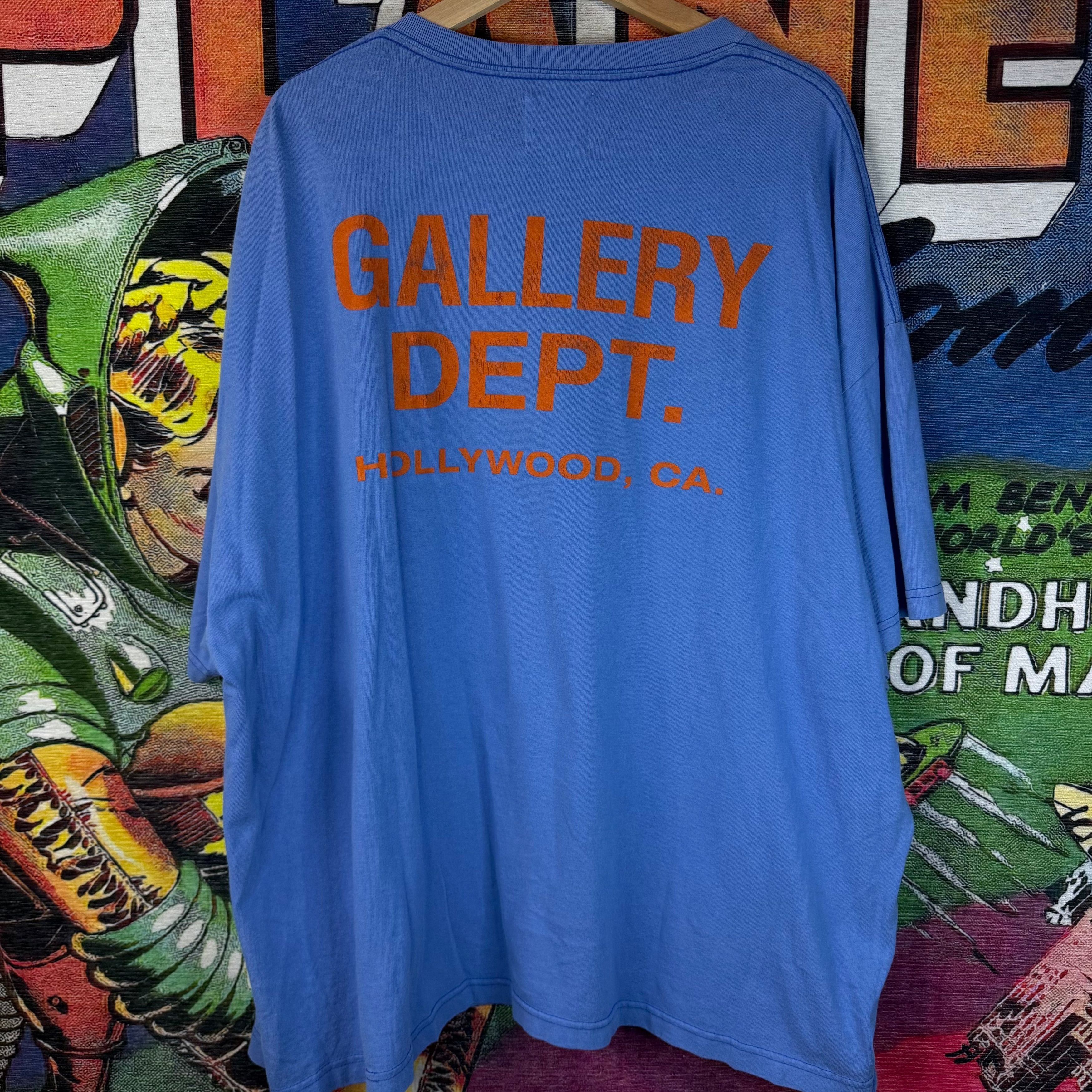 GALLERY DEPT. Blue Souvenir Vintage Tee Size XXL