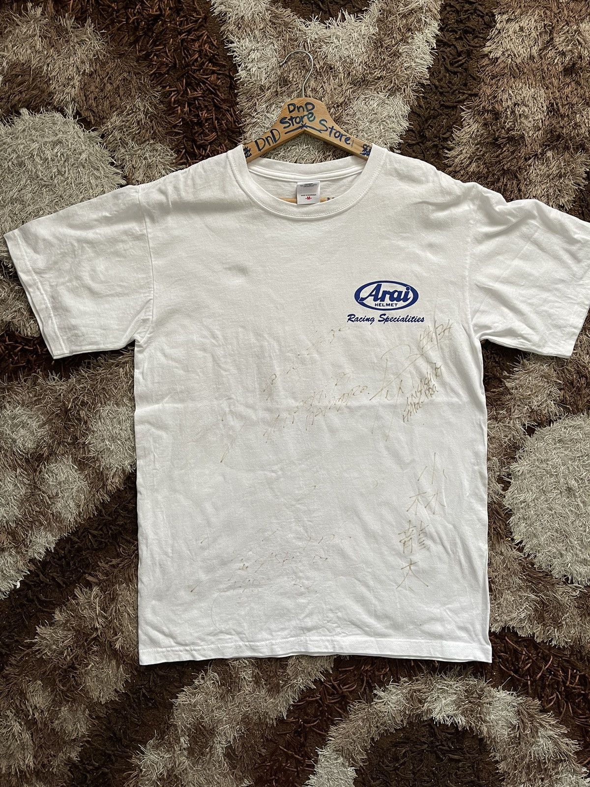 Sports Specialties VINTAGE LEGEND OF ARAI HELMET TEE VERY RARE Size US M / EU 48-50 / 2 - 2 Thumbnail