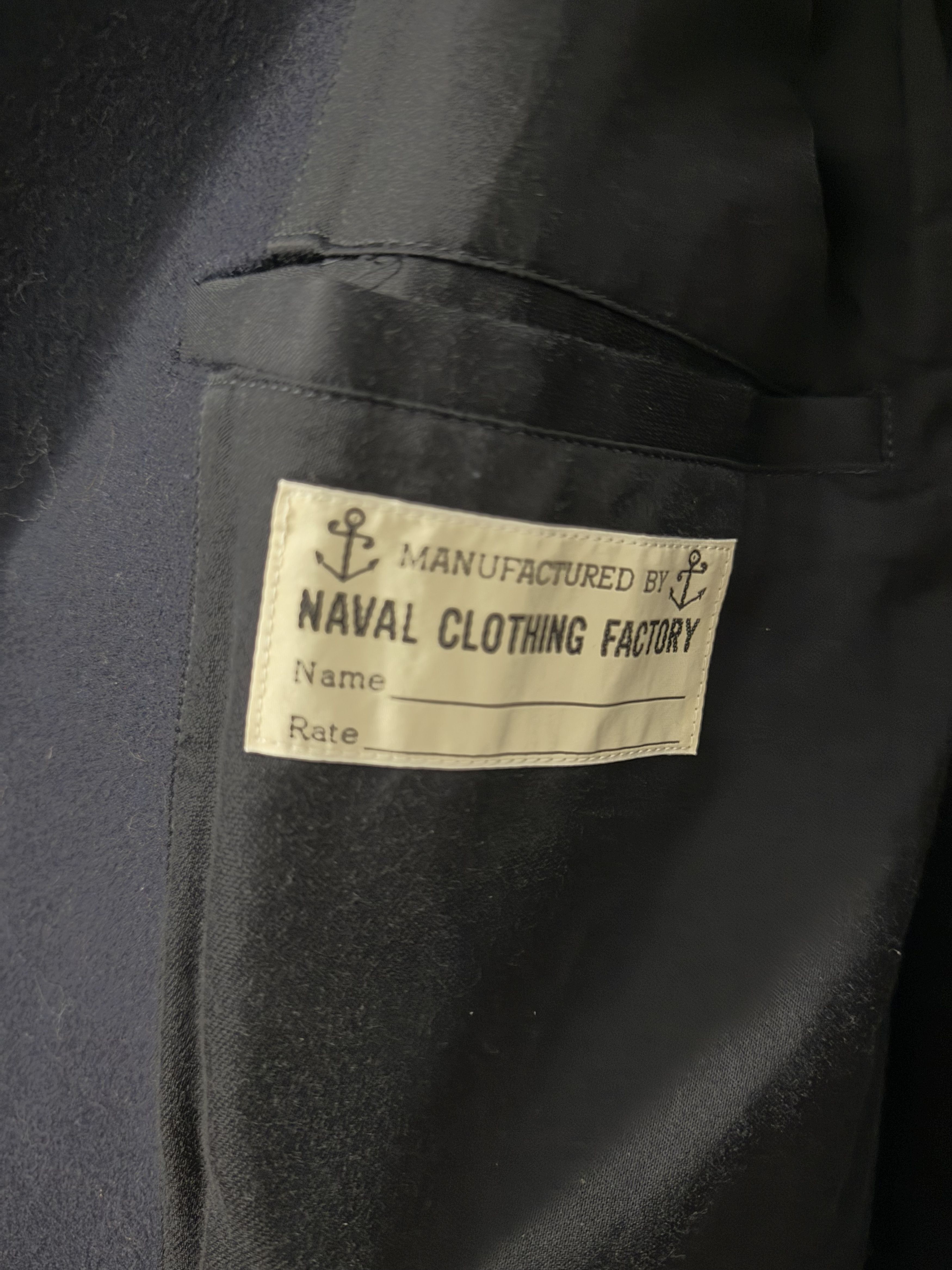 Buzz Rickson's Navy Pea Coat Size US S / EU 44-46 / 1 - 3 Thumbnail