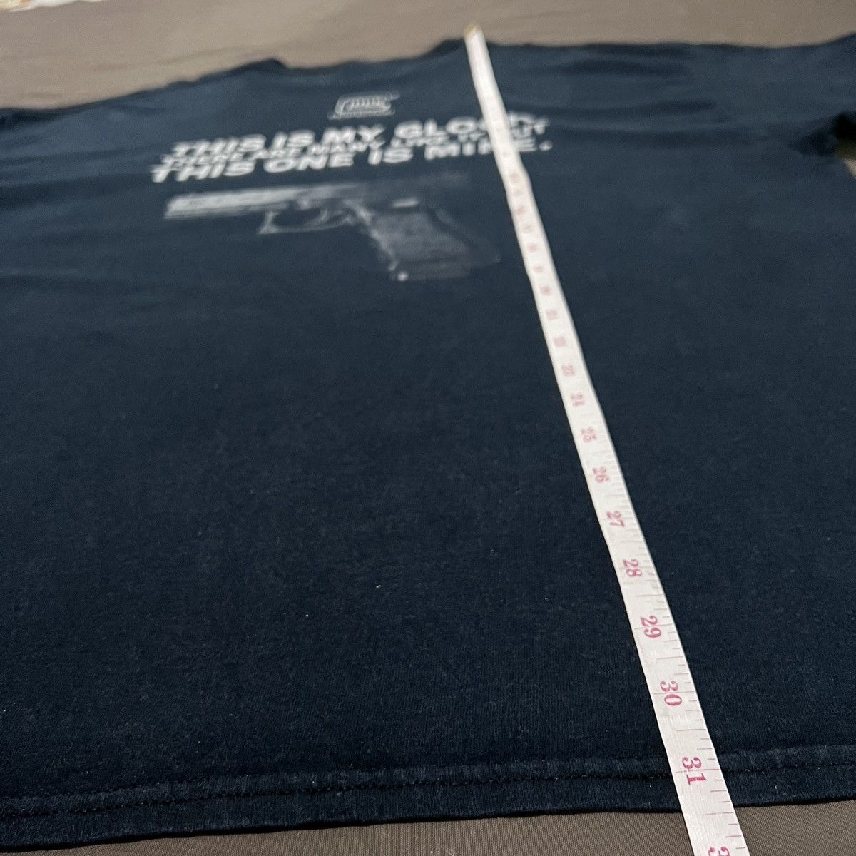 Vintage Vintage Y2K Glock Perfection Pistol Handgun Drill Tee 2XL Size US XXL / EU 58 / 5 - 9 Thumbnail