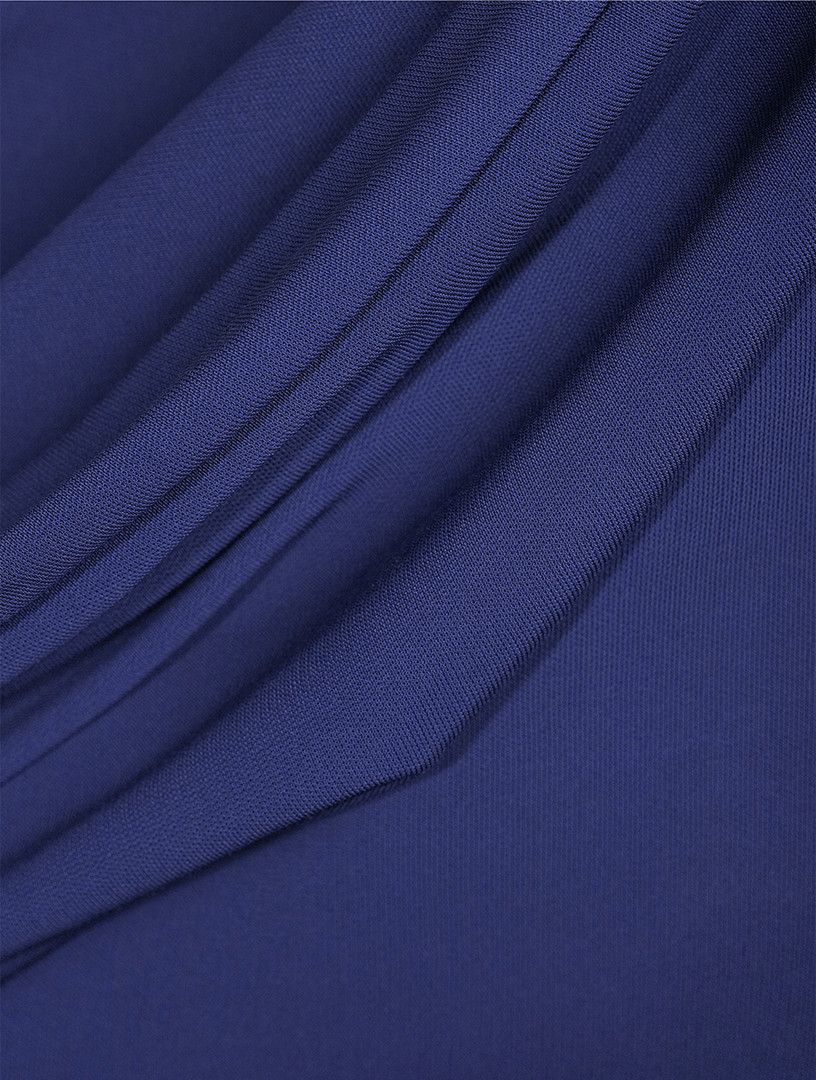 Givenchy o1y0925 Midi Dress in Blue Size M / US 6-8 / IT 42-44 - 5 Thumbnail