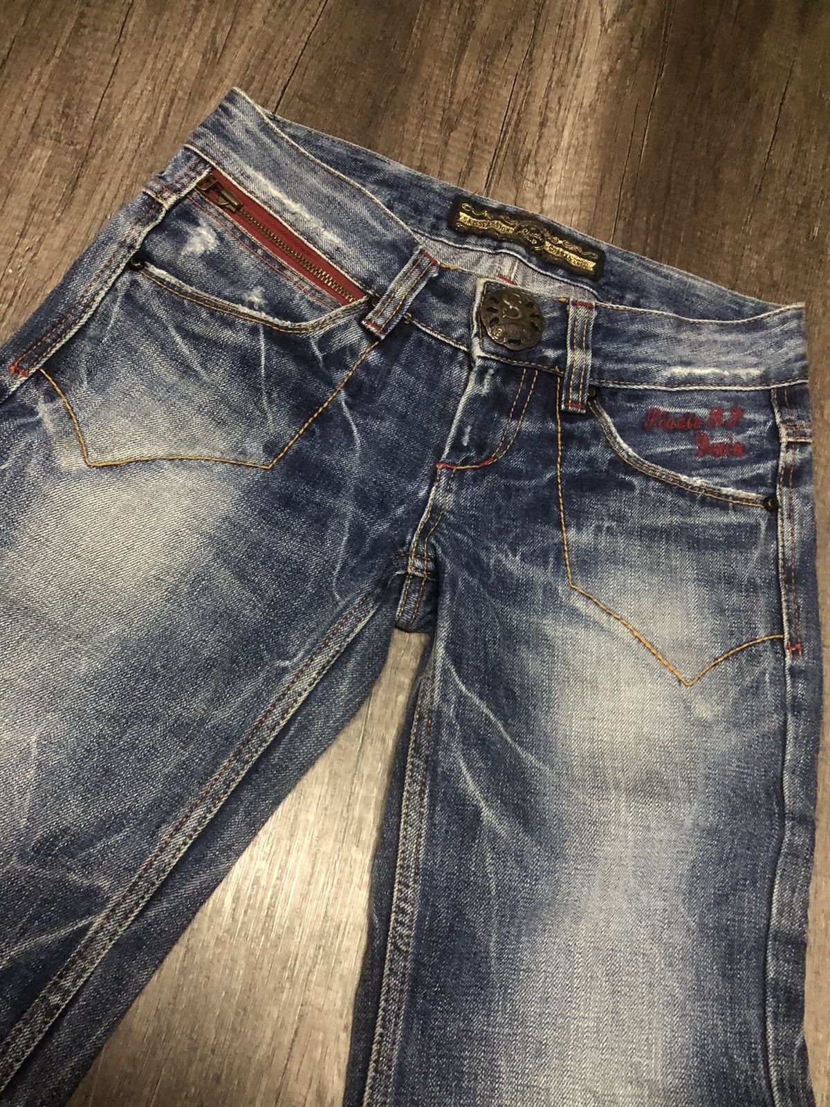 Japanese Brand VINTAGE STUDIO R.P DENIM & CO x RED PEPPER ( UNISEX) Size US 29 - 8 Thumbnail