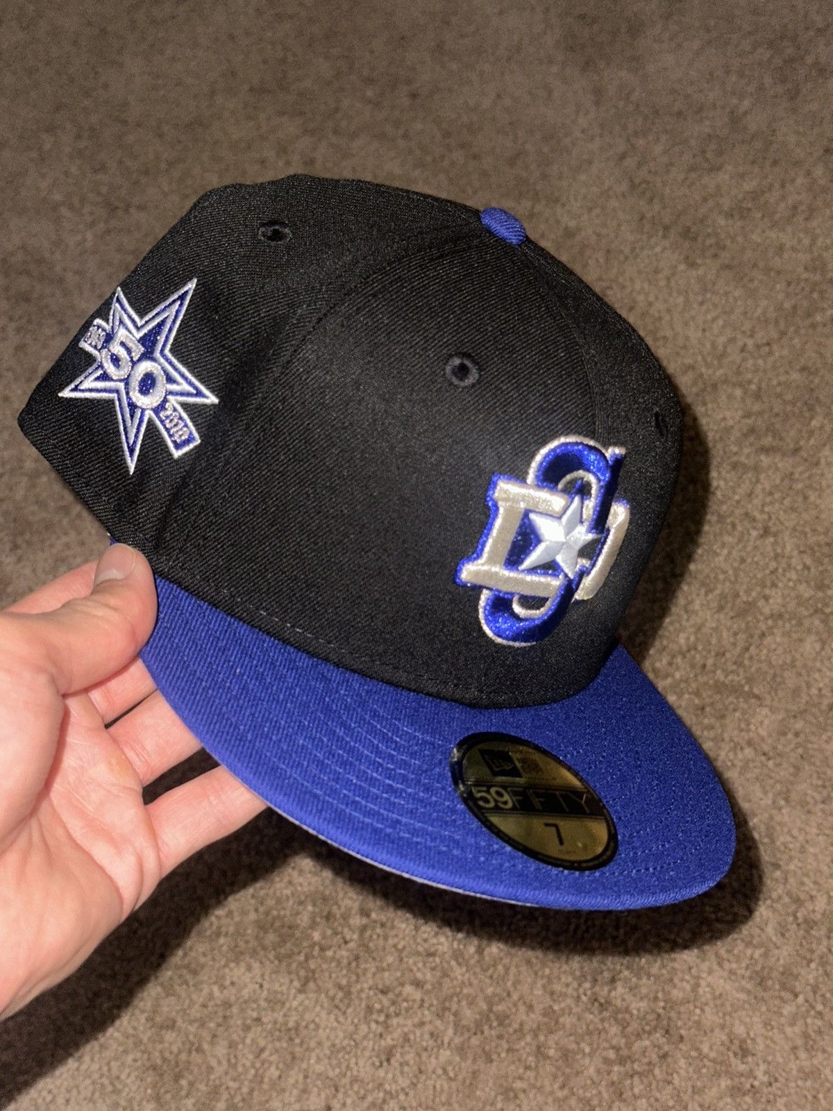 Hat Club × MyFitteds × New Era HAT CLUB Dallas Cowboys 50th Anniversary Side Patch Size 7 Size ONE SIZE - 1 Thumbnail
