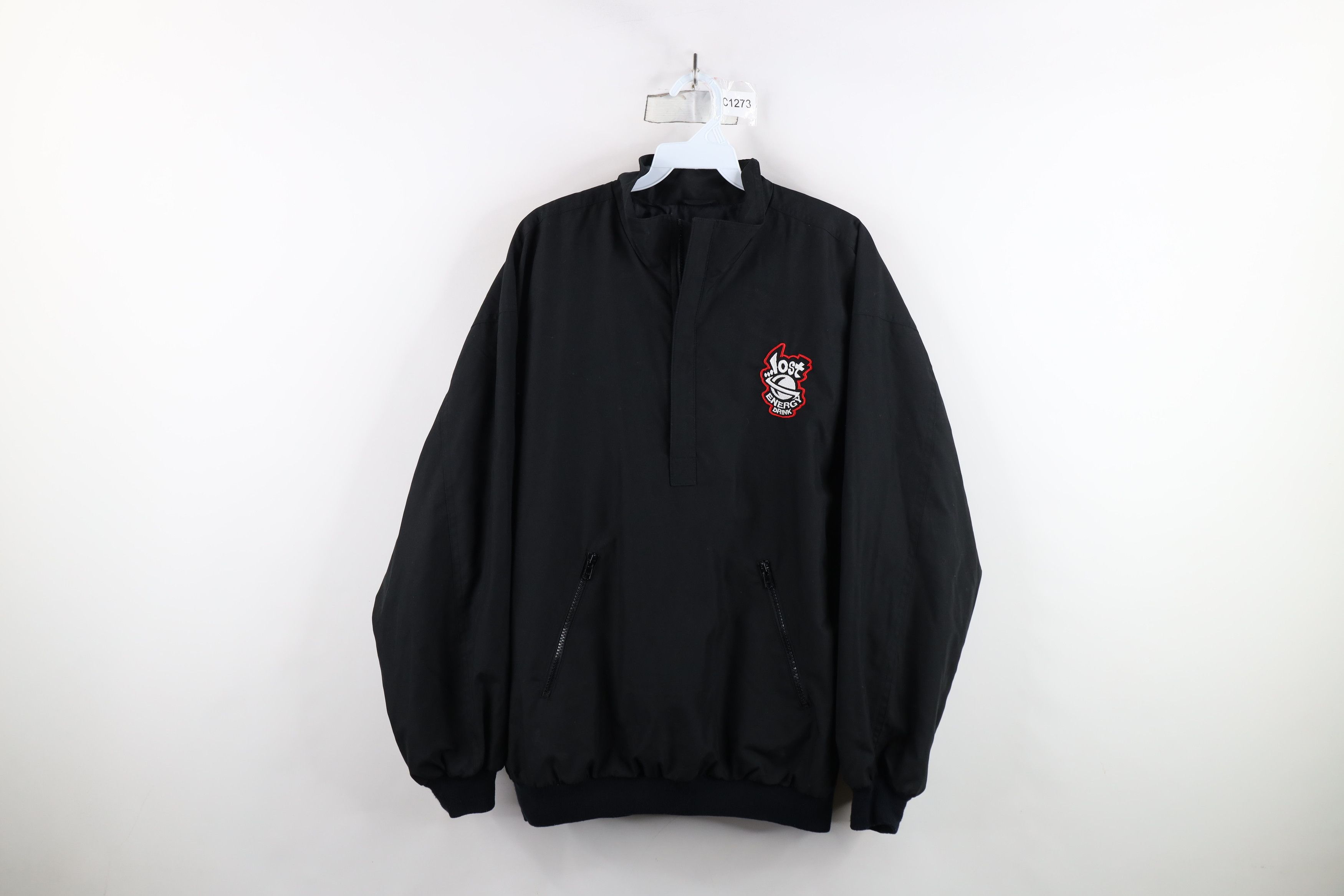 Vintage Vintage 90s Y2K Streetwear Drink Pullover Windbreaker Jacket Size US S / EU 44-46 / 1 - 1 Thumbnail