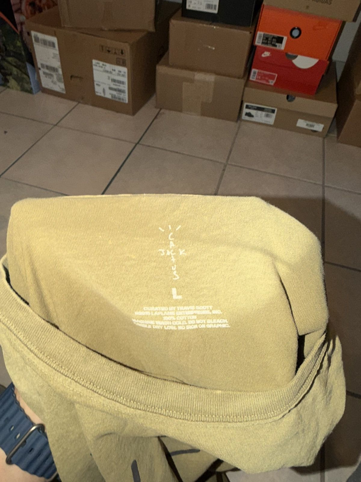Travis Scott Travis Scott Highest In The Room T shirt Size US L / EU 52-54 / 3 - 3 Thumbnail