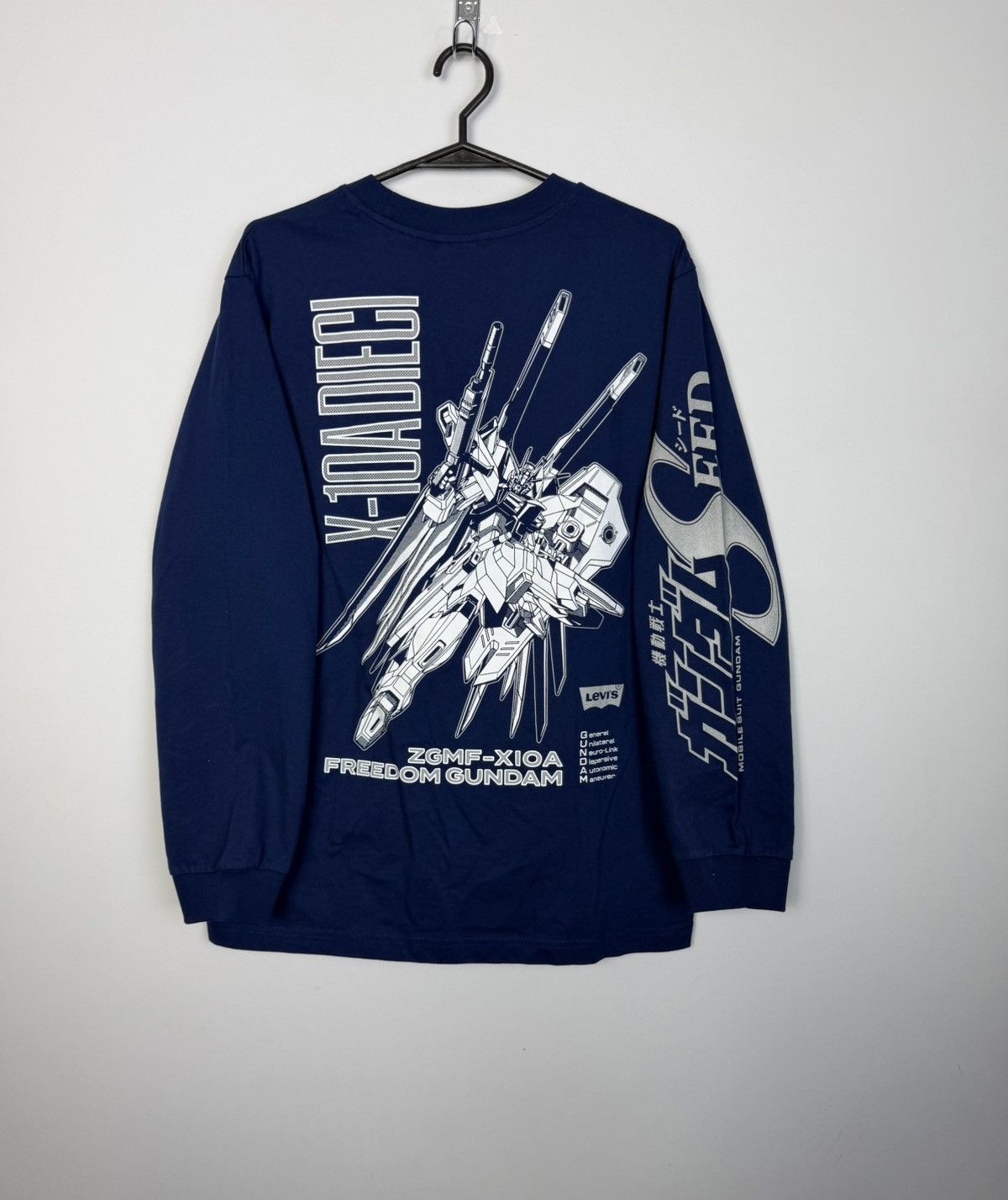 Levi's Rare Longsleeve Levi’s x Gundam Speed Anime Sold Out Size US S / EU 44-46 / 1 - 2 Thumbnail