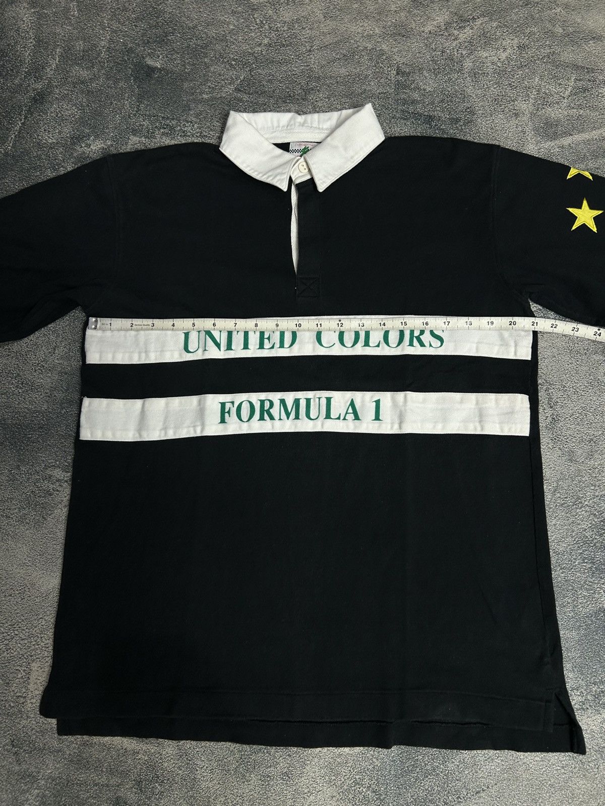 Benetton Vintage Benetton Formula 1 Pitstop Crew made-in italy Size US L / EU 52-54 / 3 - 7 Thumbnail