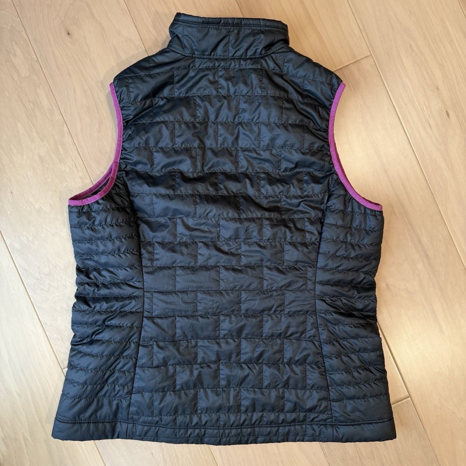 Patagonia Patagonia Nano Puff Vest Women's XL Navy Gray Full Zip Size XL / US 12-14 / IT 48-50 - 7 Thumbnail