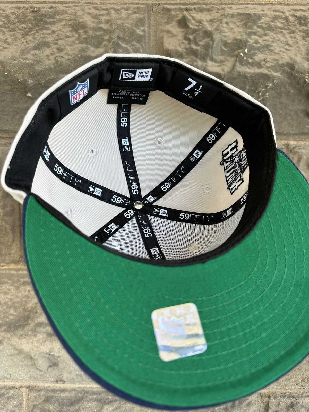 NFL × New Era 7 1/4 HOUSTON TEXANS H-TOWN SANDSTONE NEW ERA FITTED CAP Size ONE SIZE - 5 Thumbnail